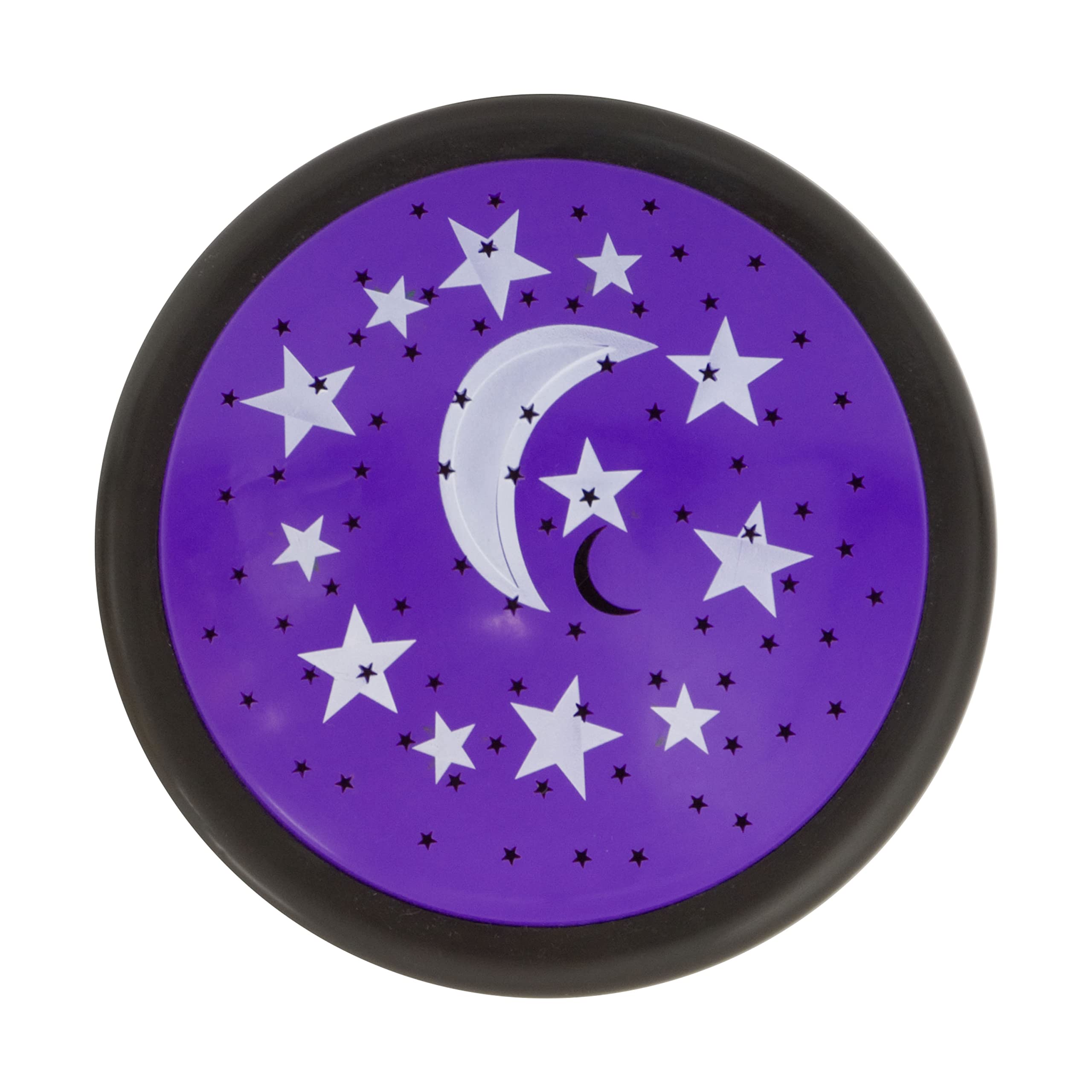 Ge Led Moon And Star Projector Night Light, Battery Operated Tap Light, Ideal For Kids Bedrooms, Playrooms, And Nurseries - 1745