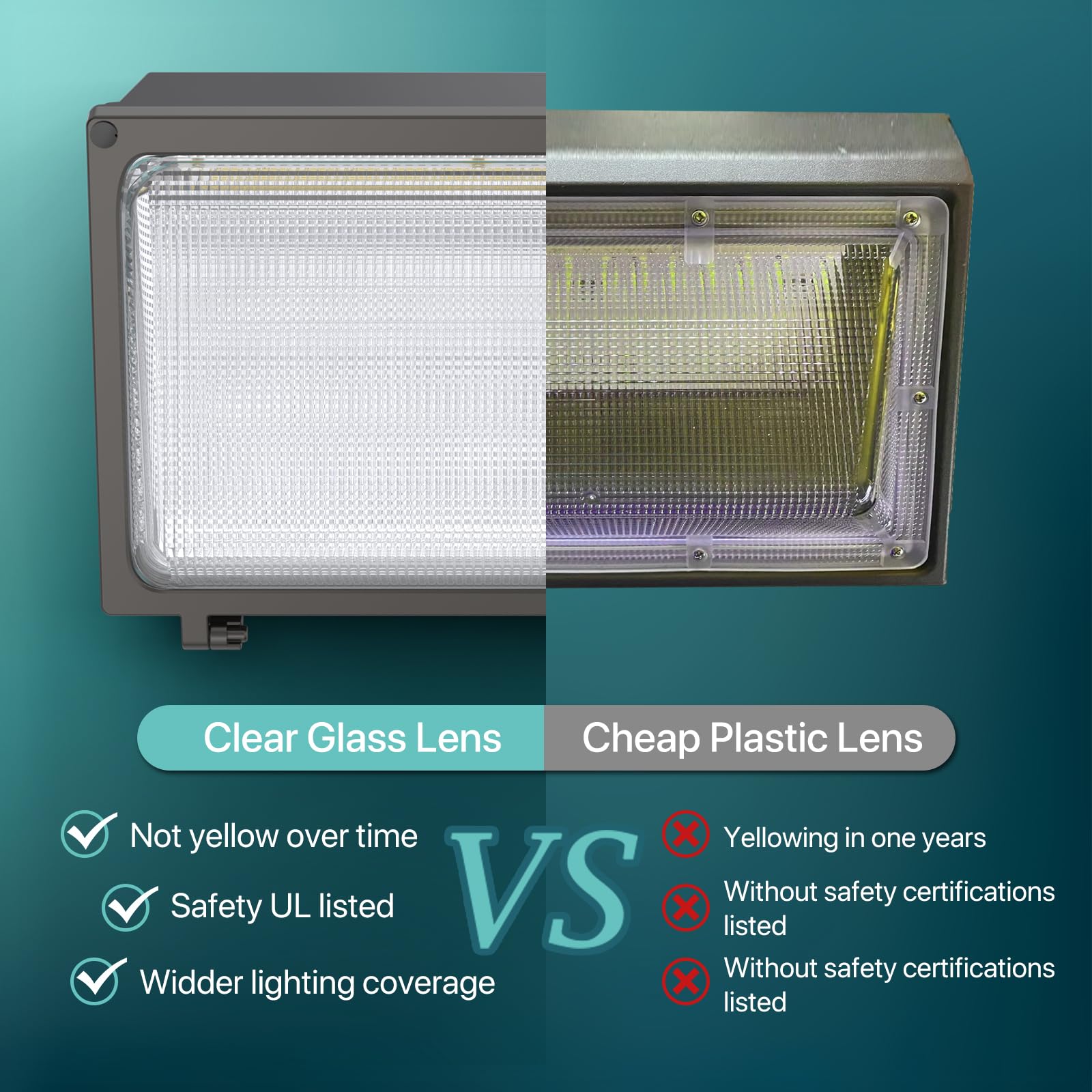 Litezone 120W Wall Pack Led Exterior Light - 4Pack, 18000Lm, Bronze, Ul Listed With Photocell