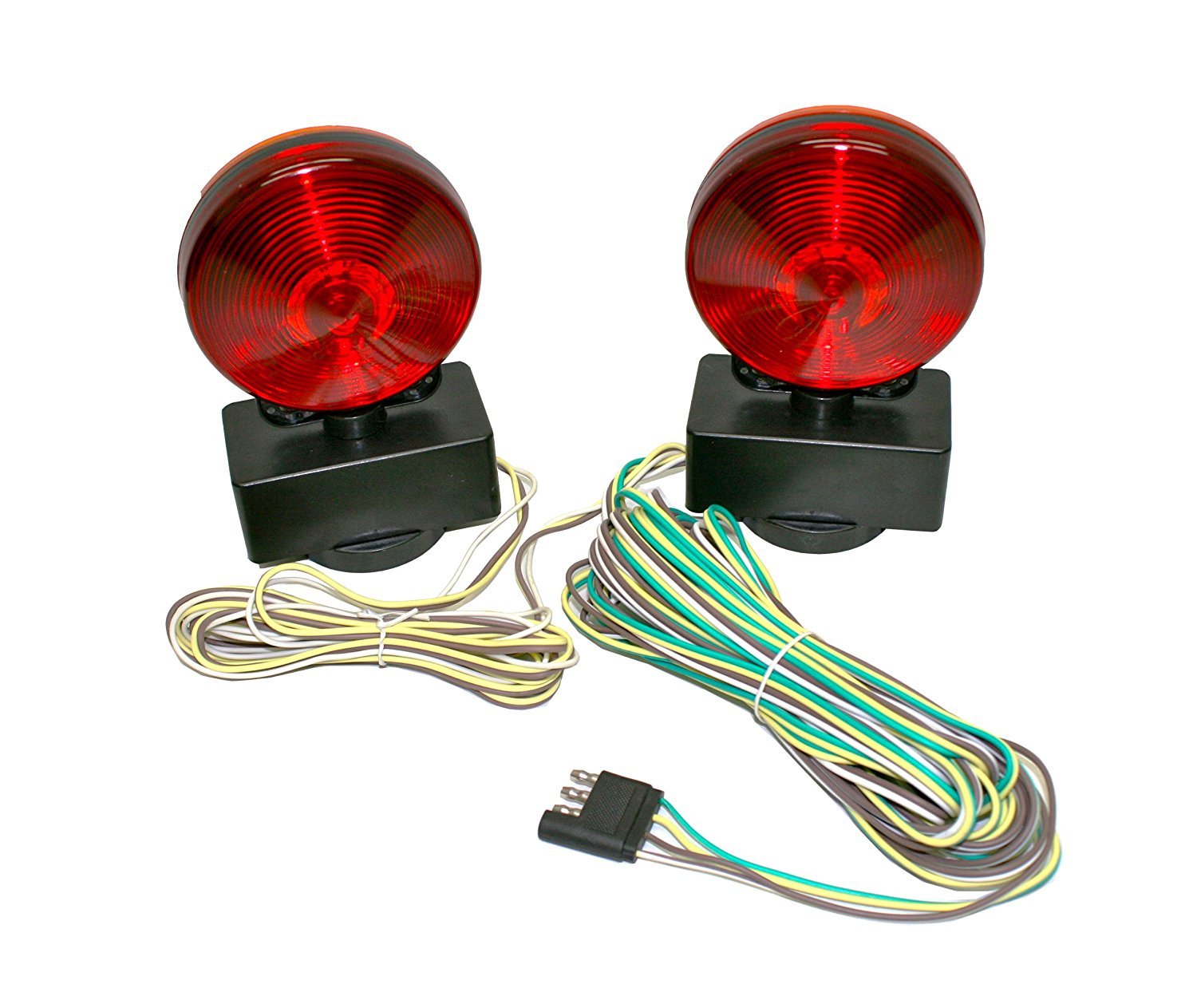 Maxxhaul 80778 Magnetic Towing Light Kit (Dual Sided For Rv, Boat, Trailer And More Dot Approved)