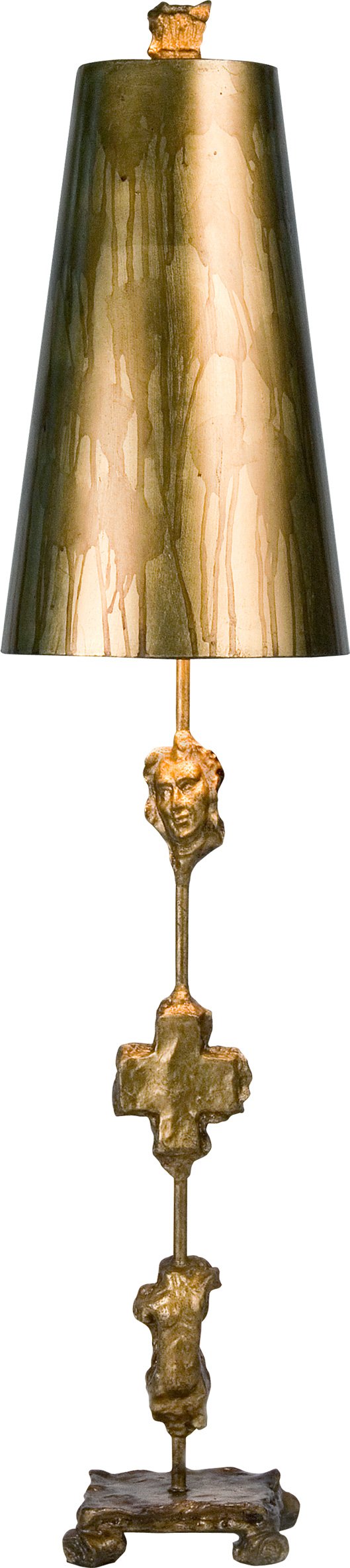 Fragment Table Lamp in Gold