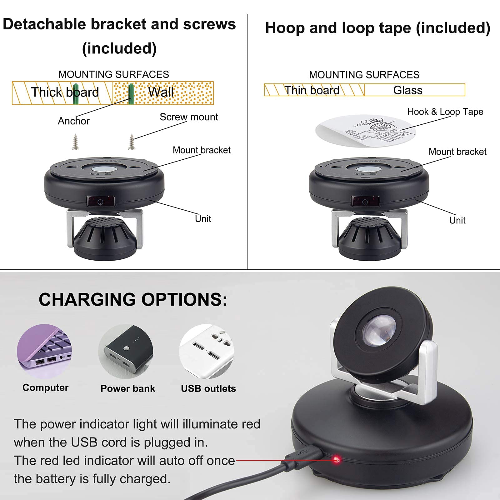 Luxsway Accent Light With Rechargeable Wireless Spotlights With Remote Dimmable Picture Spotlight 12 Color Changing Puck Light S