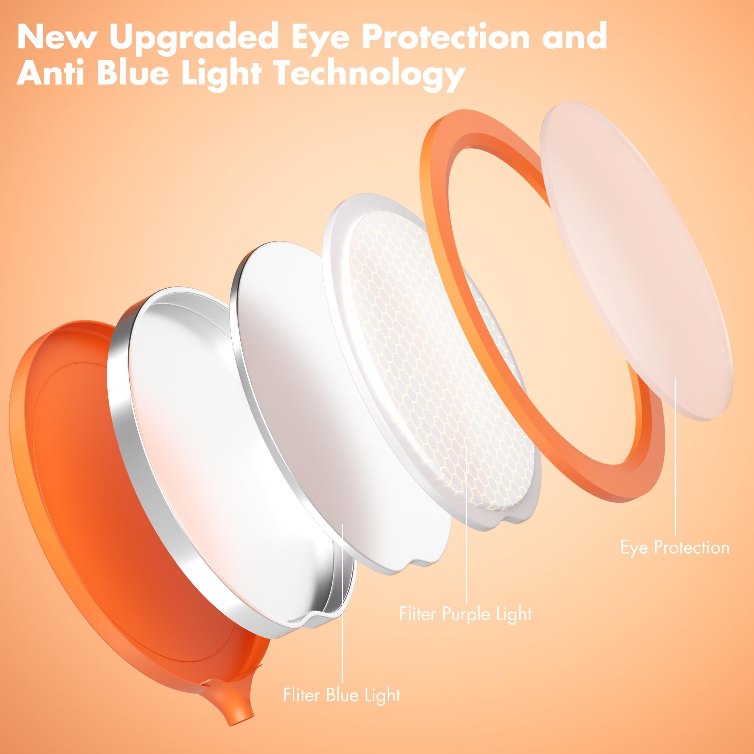 Luckystyle Orange Floor Lamp,Super Bright Dimmable Led Lamps For Living Room, Custom Color Temperature Standing Lamp With Remote Push Button, Adjustable Gooseneck Reading Floor Lamp For Bedroom Office