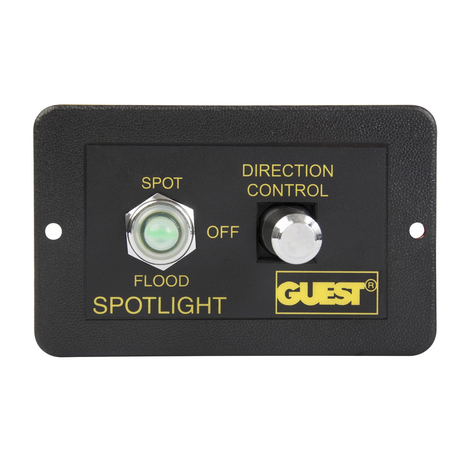Guest 22208A Rectangle Control For Marine Spotlights (Models 22040, 22041, 22042, 22043, 22044, And 22045) Black