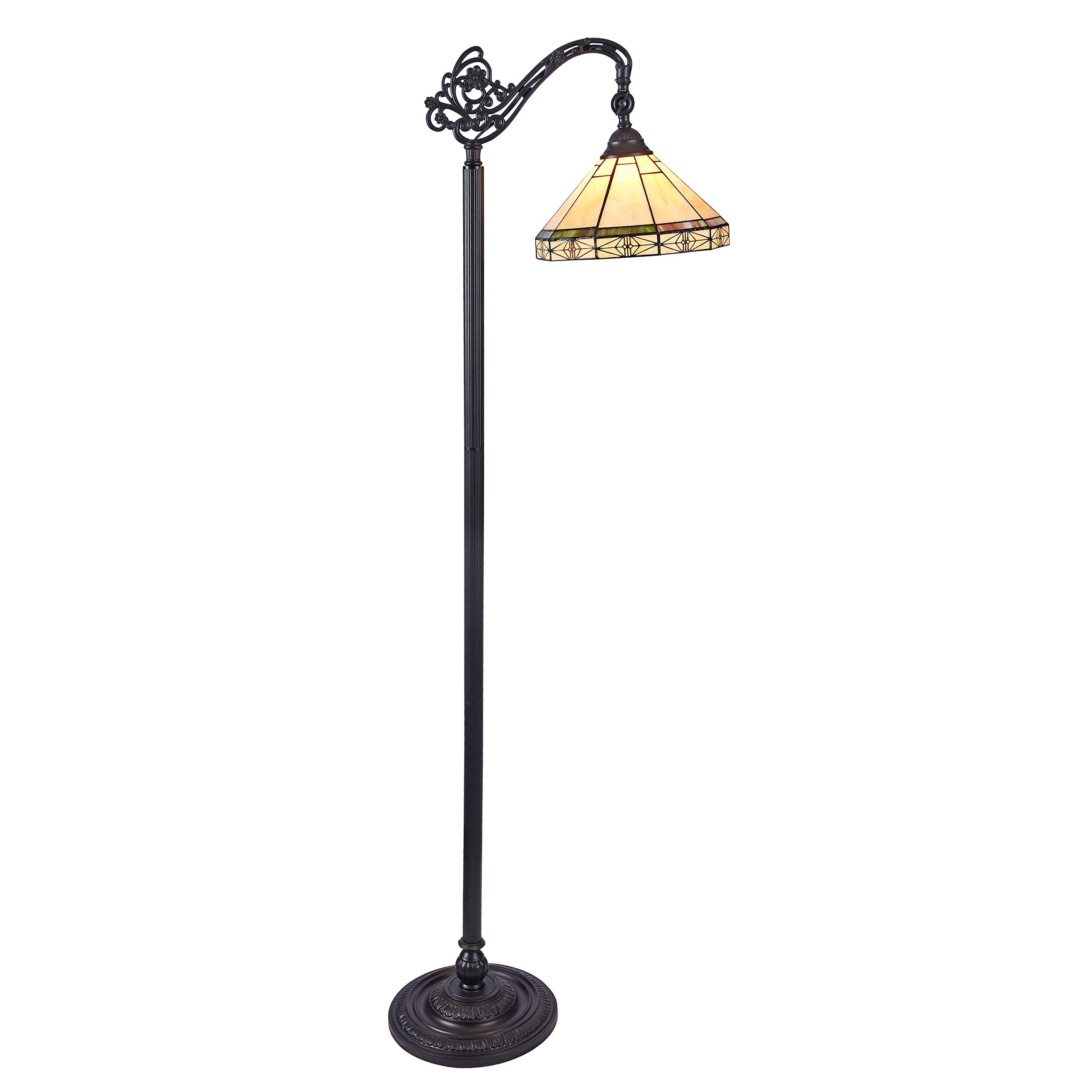 Chloe Lighting Floor Lamp CH31315MI11-RF1 One Size White and Green