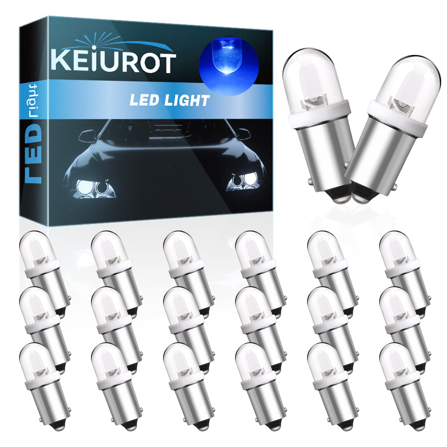 Keiurot Ge44 47 756 755 Bulb For Pinball Led Bulbs Pinball Machine Light Bulb Lamp 1893 1895 1847 Bulb Ba9S 6.3V 6V Led Bulbs Bl