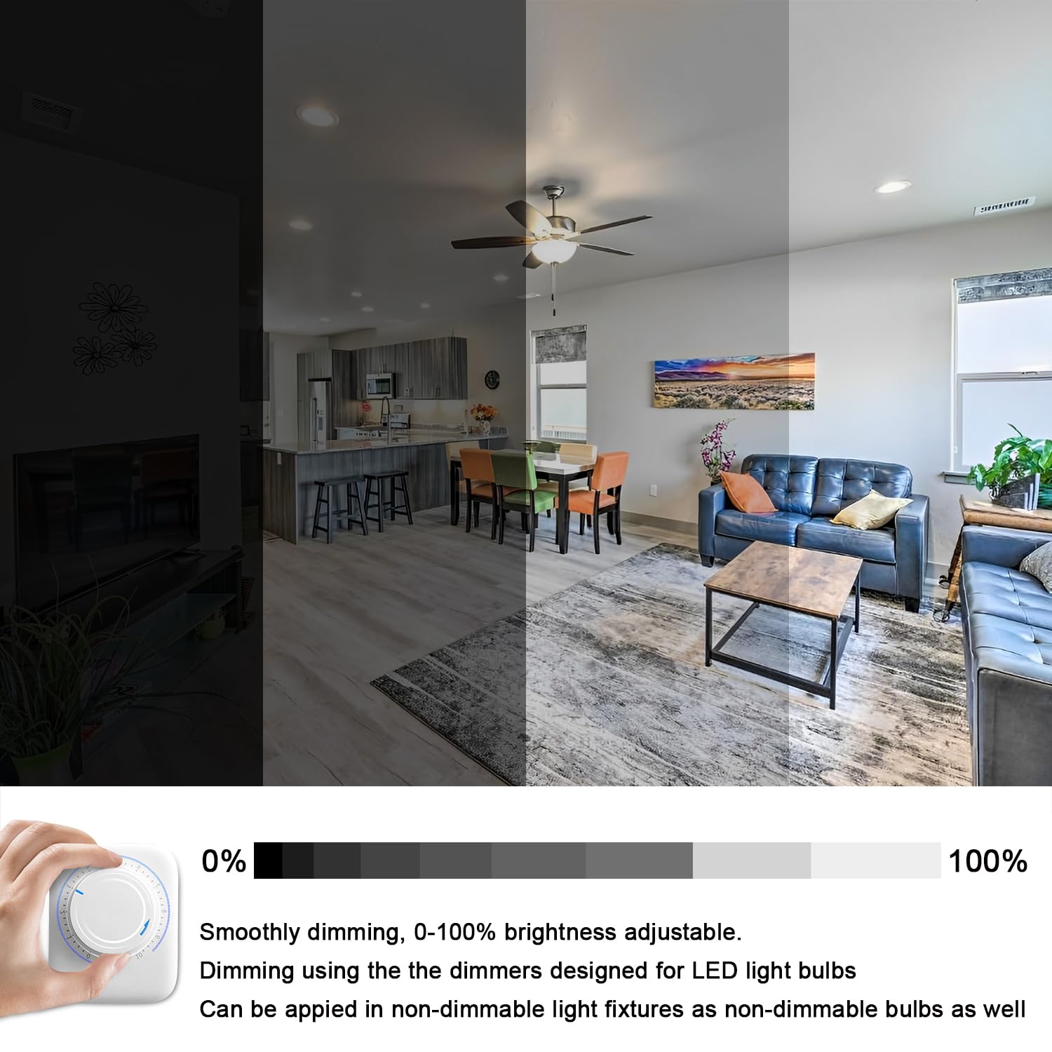E12 100W Dimmable Replacement Led Candelabra Bulbs C7,4000K Natural White,Ac120V 10W 1000 Lumen T6 E12 Led Chandelier Light Bulb