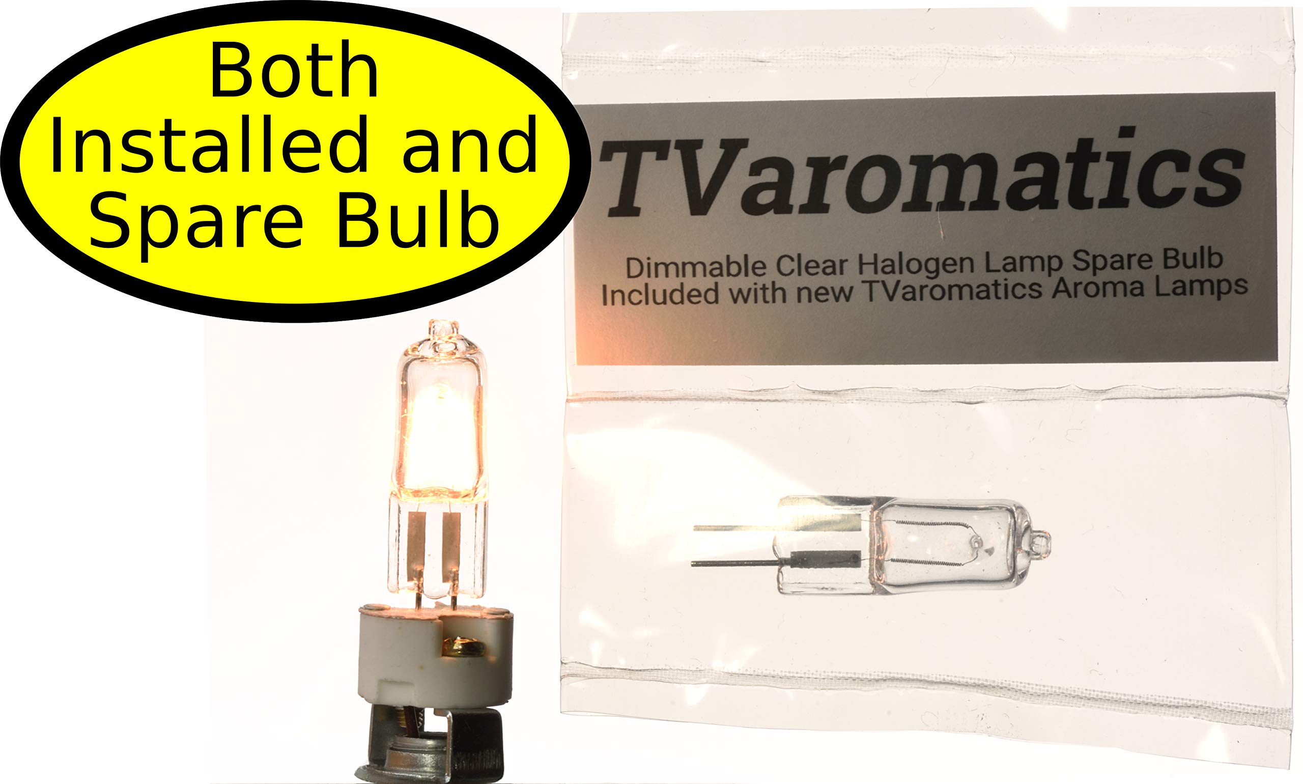 Tvaromatics Black Flared Glass Electric Aroma Lamp Oil And Wax Tart Warmer