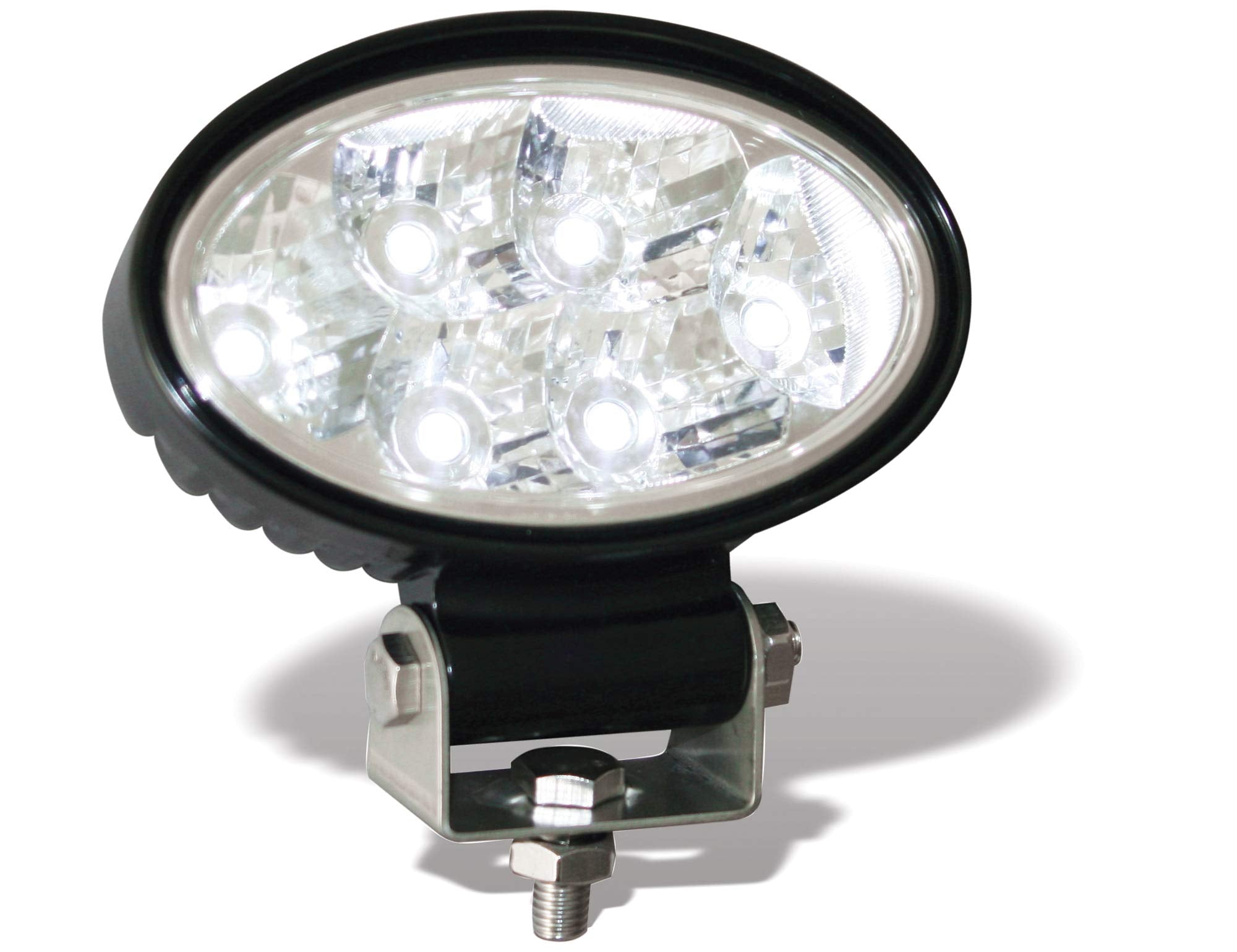 Buyers Products 1492113, 5.5 Inch Wide Oval LED Flood Light, Off Road, Light Bar, Heavy Duty Spot Light for Trucks, Trailers and