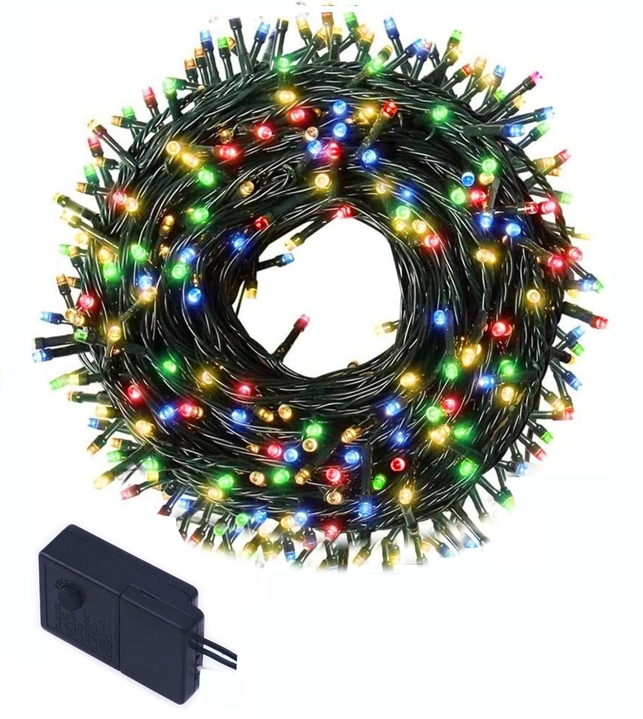 Gesto 55 Meter Serial String Led Light with 8 Modes Changing Controller for Home Decoration,Diwali,Christmas,Patio Garden Yard,T