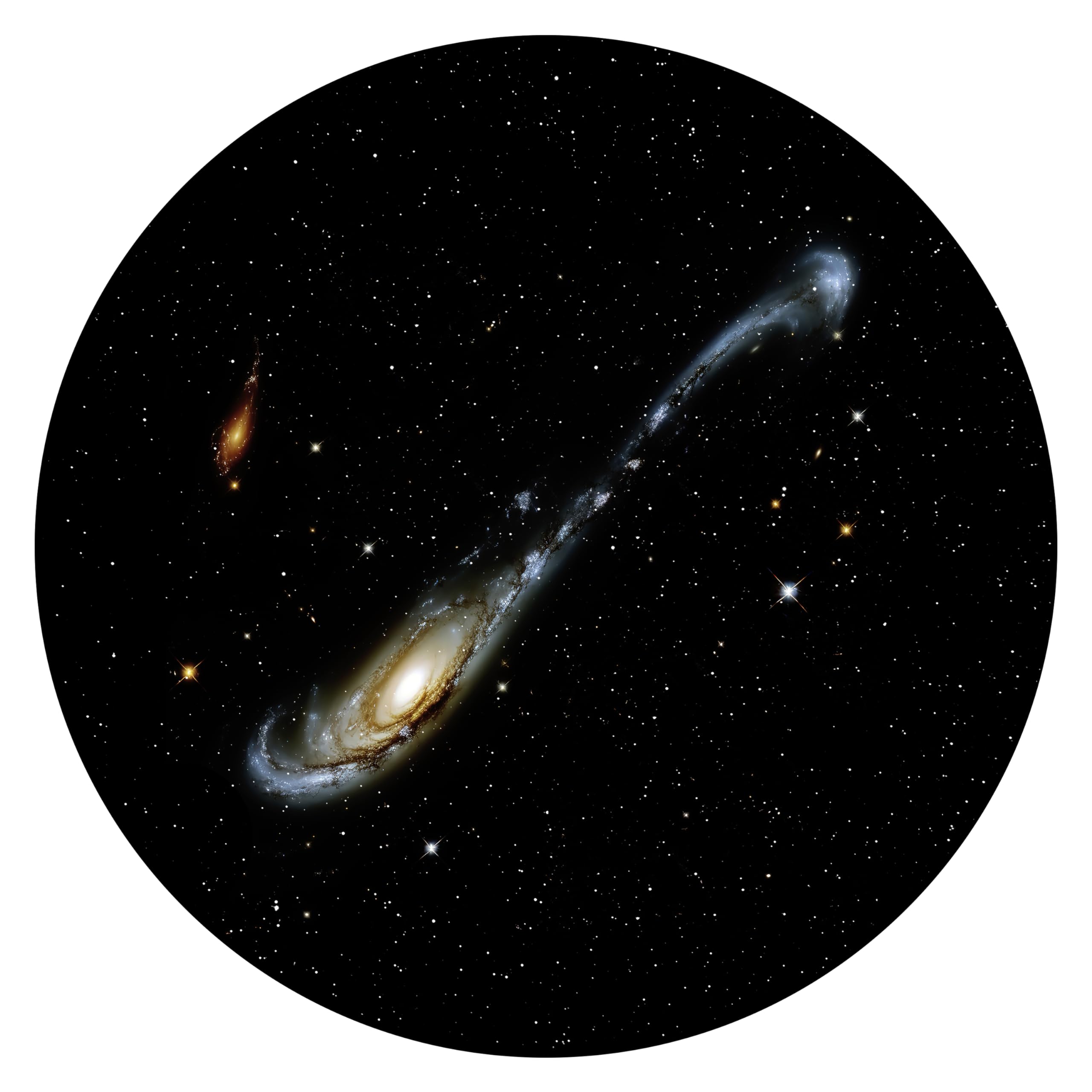 Orzorz Slide Discs Galaxy Night Light Plus Home Planetarium Projector (Work Star Projector Plus) (Tadpole Nebula)