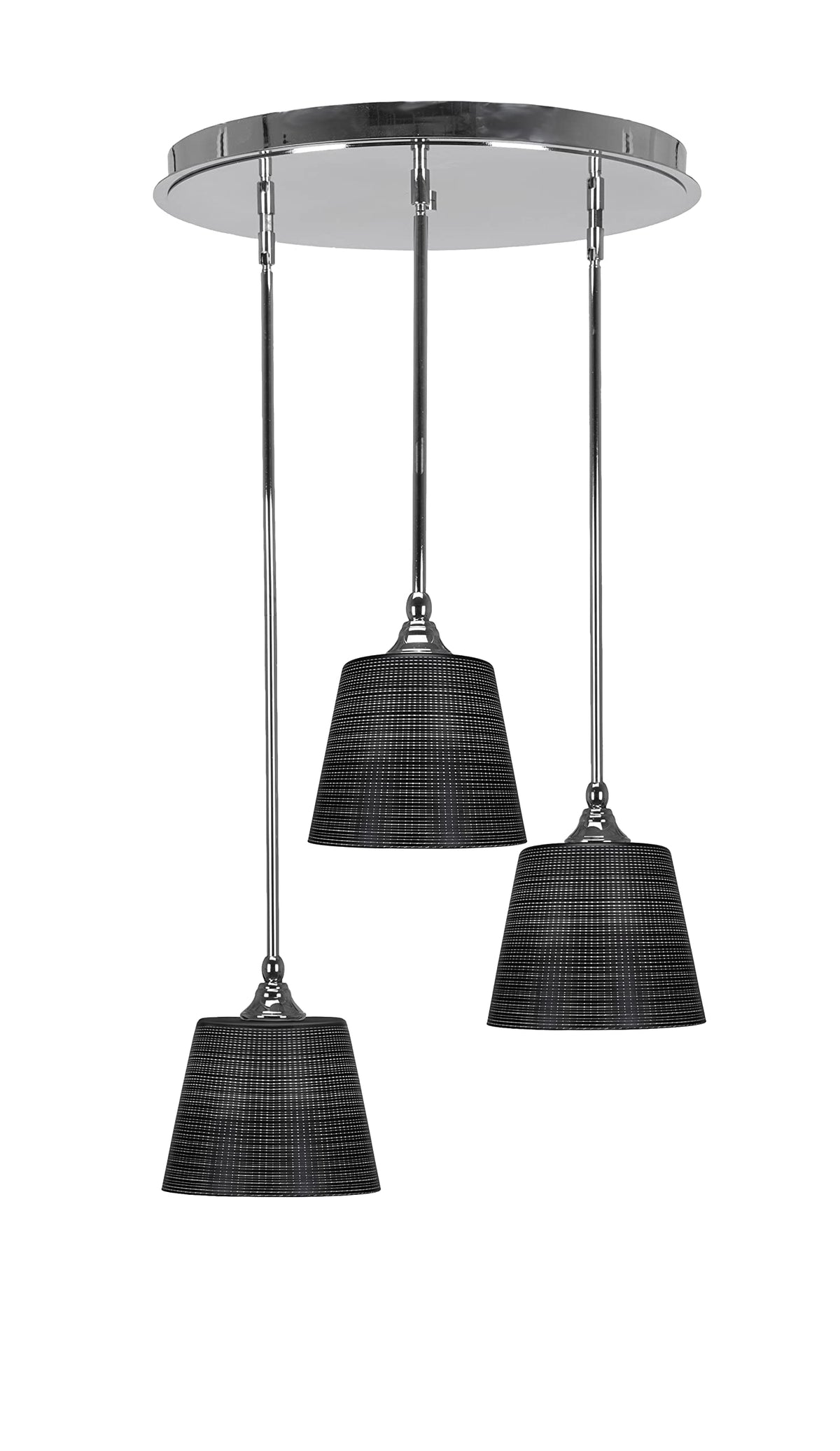 Empire 3 Light Cluster Pendalier in Chrome Finish (2183-CH-4089)