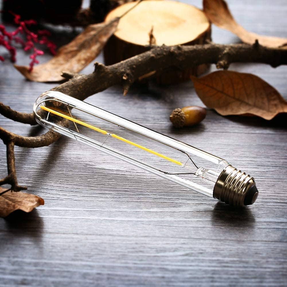 Vctc Lighting Dimmable T10 Led Tubular Bulbs 4W Equal 40 Watt, 3000K Warm White,E26 Vintage Led Edison Bulbs For Rustic Pendant,
