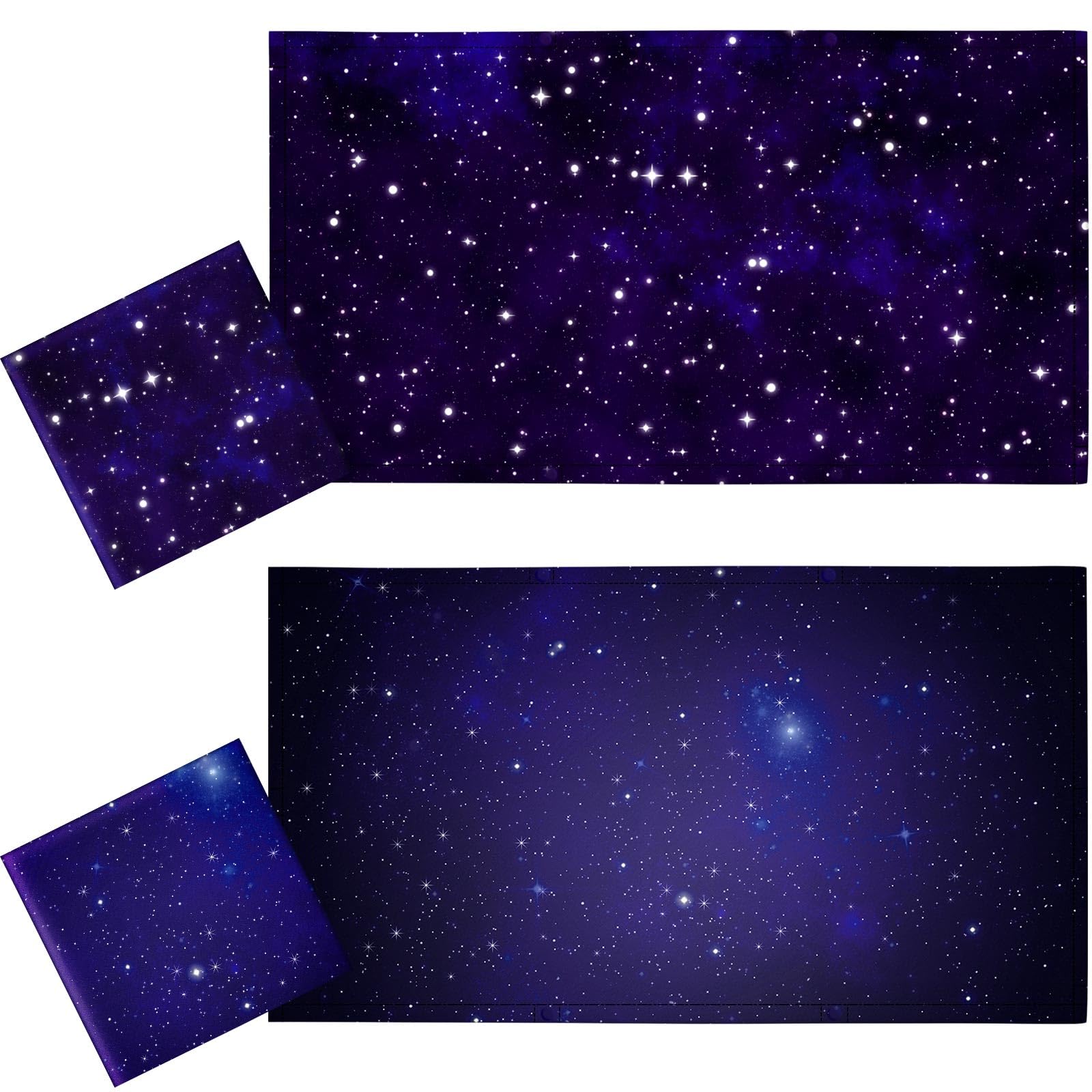 Tujoe 2 Pcs Fluorescent Light Covers For Ceiling Lights Fluorescent Light Filters Classroom Light Covers Magnetic Ceiling Cover For Office, School, Home Teacher Essential, 4 X 2 Feet (Star)