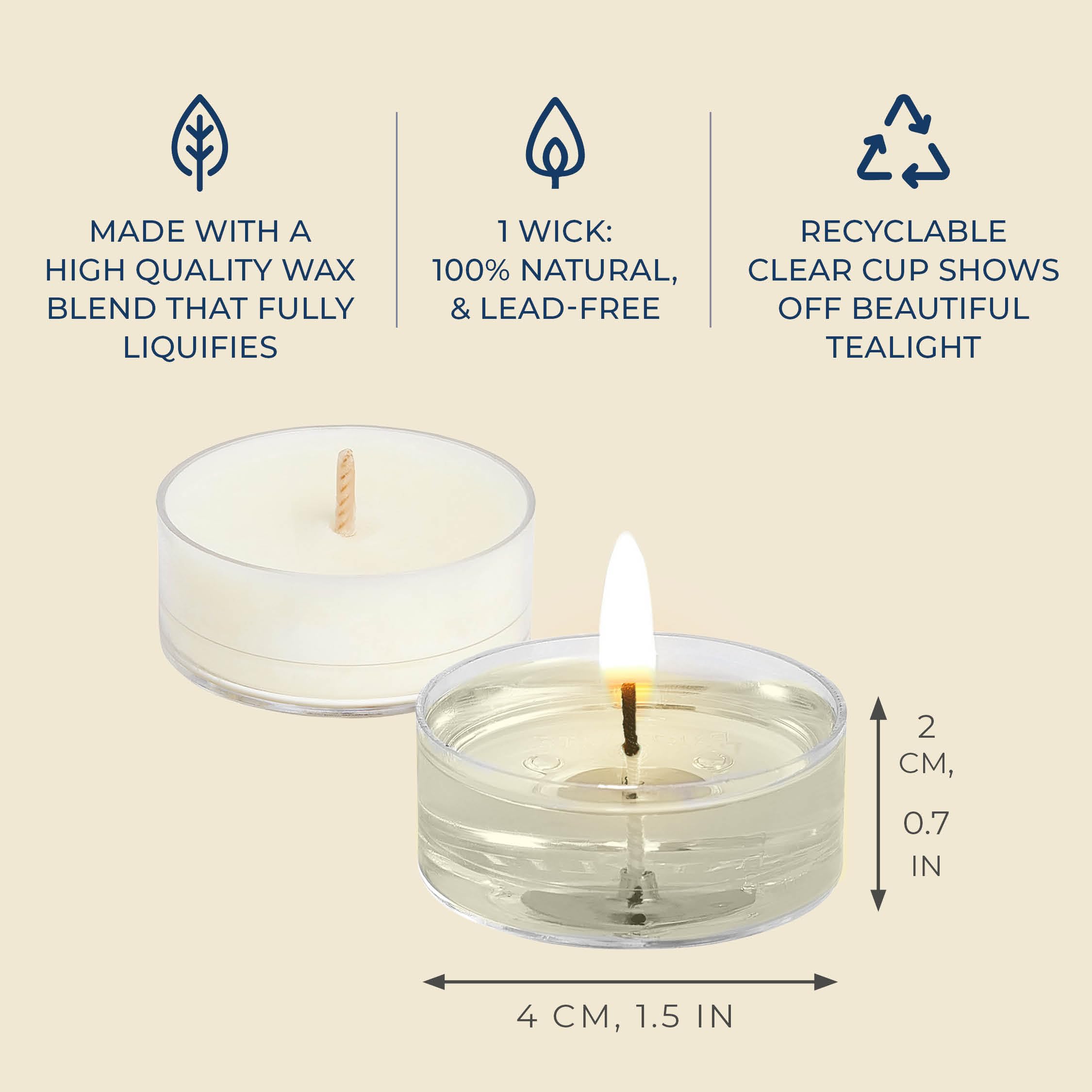 Partylite Tea Lights Candles  Crisp Linens With Jasmine And Lily Scent  Gift Set Of 12  Aromatherapy With Up To 4 To 6 Hours Burn Time  Ideal For Home Decor  Holiday Gifting & Celebration