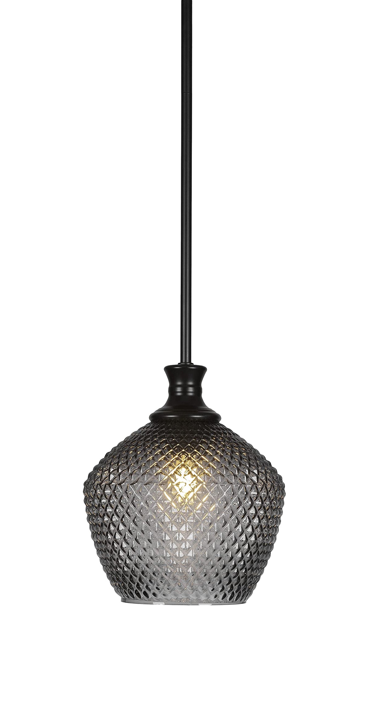 Zola 1 Light Pendant in Matte Black (76-MB-4922)