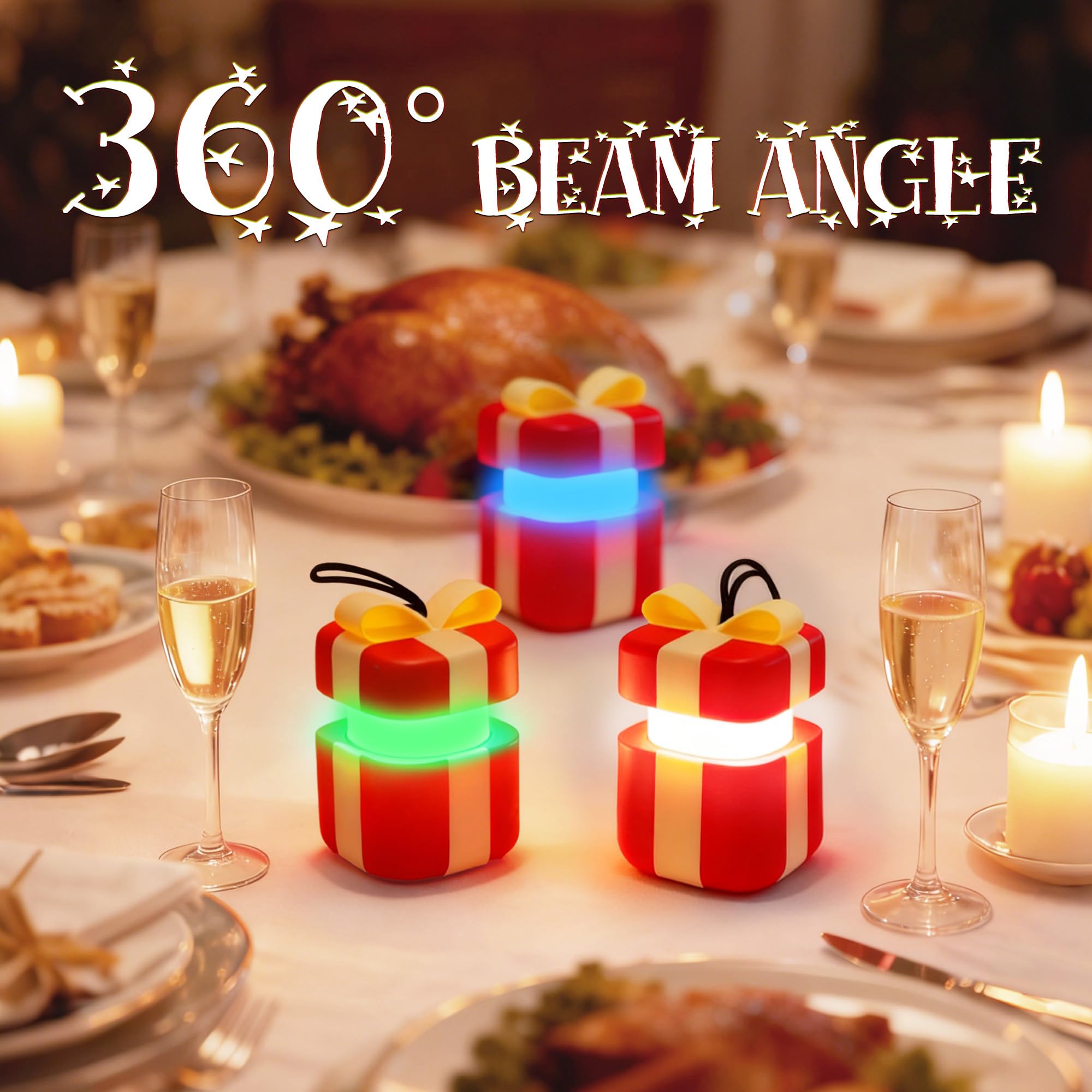 Christmas Gift Everbrite Christmas Gift Box Lantern 3 Pack  5 Light Modes Holiday Decoration Presents For Women And Men  Aaa Batteries Contained Stocking Stuffers  Christmas Lights Indoor & Outdoor