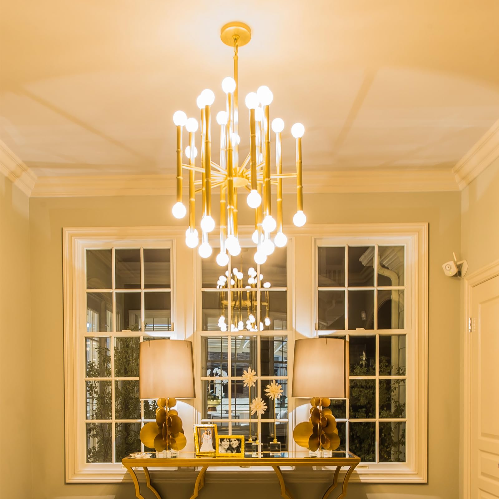 Maxvolador E12 Led 60W Equivalent Soft White 3000K Ceiling Fan Bulbs, 600Lm Cri 85+ Small Base Candelabra Bulbs, 6W Non-Dimmable, Pack Of 6