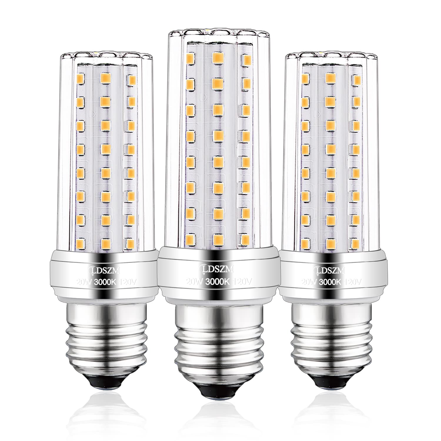 Ldszm E26 Led Bulbs, 20W Corn Light, 150W Equivalent, 2000Lm, Warm White 