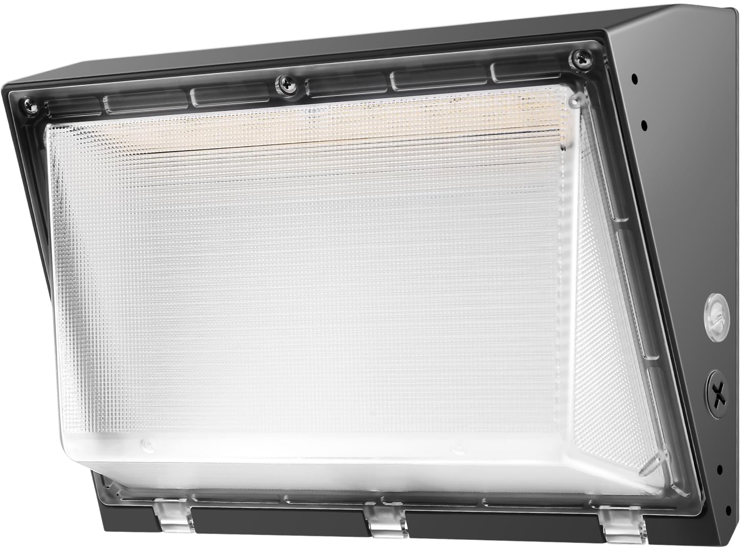 WHLED Dimmable LED Wall Pack Light 100W 14000LM 5000K Bronze Model 738944819258 Outdoor Security Lighting