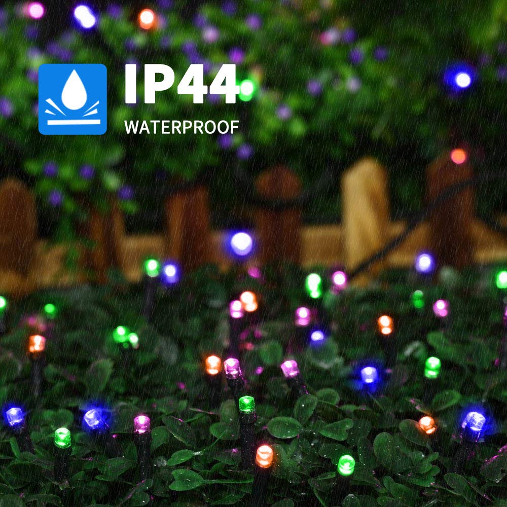 XTF2015 Christmas String Lights, 105ft 300 LED, 8 Modes, UL Certified, Multicolor, Indoor/Outdoor, Model QL300AE