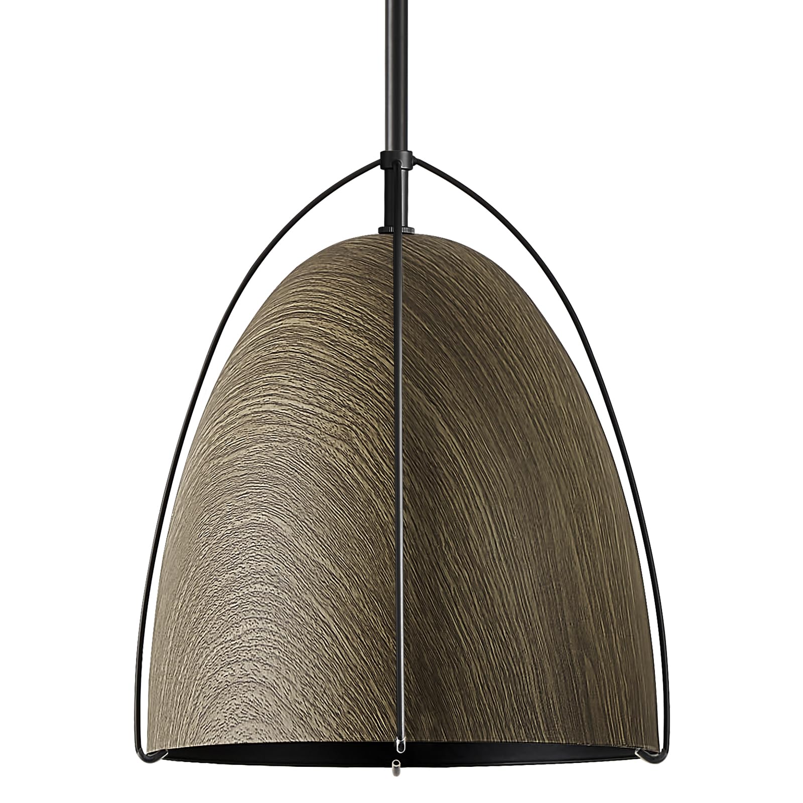 Fookchak Dome Pendant Light Black Kitchen Pendant Light Fixture 10In Wood Printed Black Pendant Lighting For Kitchen Island Dini