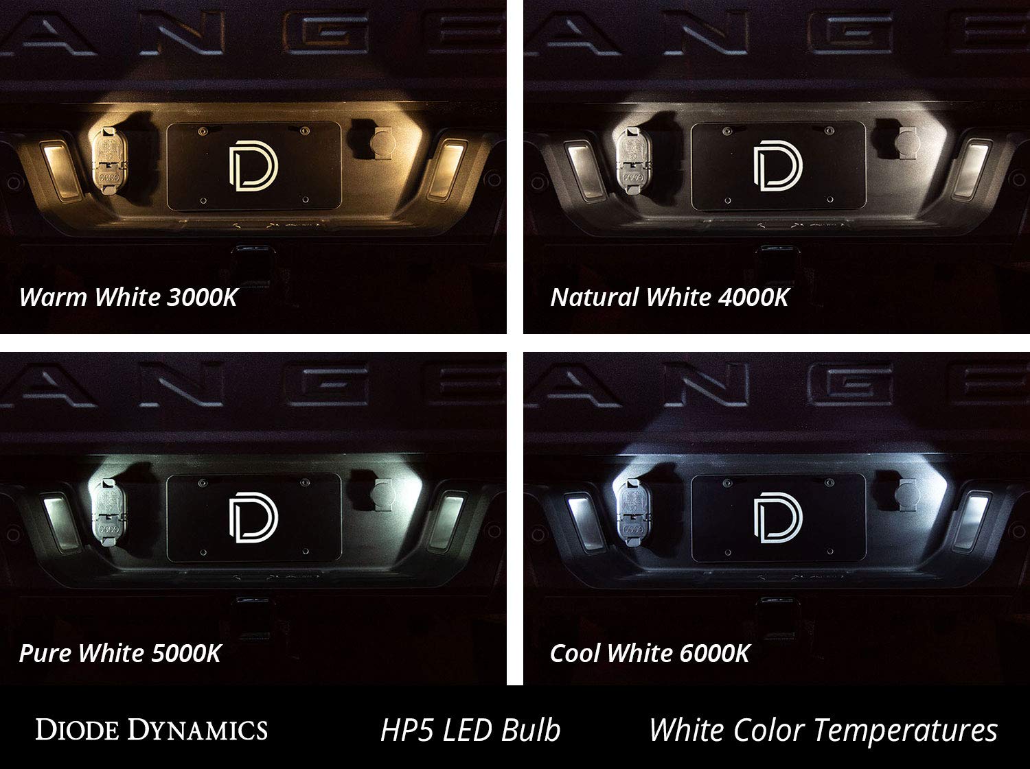 Diode Dynamics 194 HP5 LED Bulbs, Amber, Pair, Model DD0025P