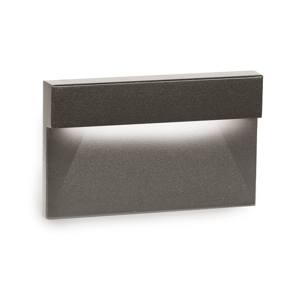 Wac Landscape Lighting, Ledme 120V Led Horizontal Ledge Indoor And Outdoor Step And Wall Light Amber 1800K Led In Bronze