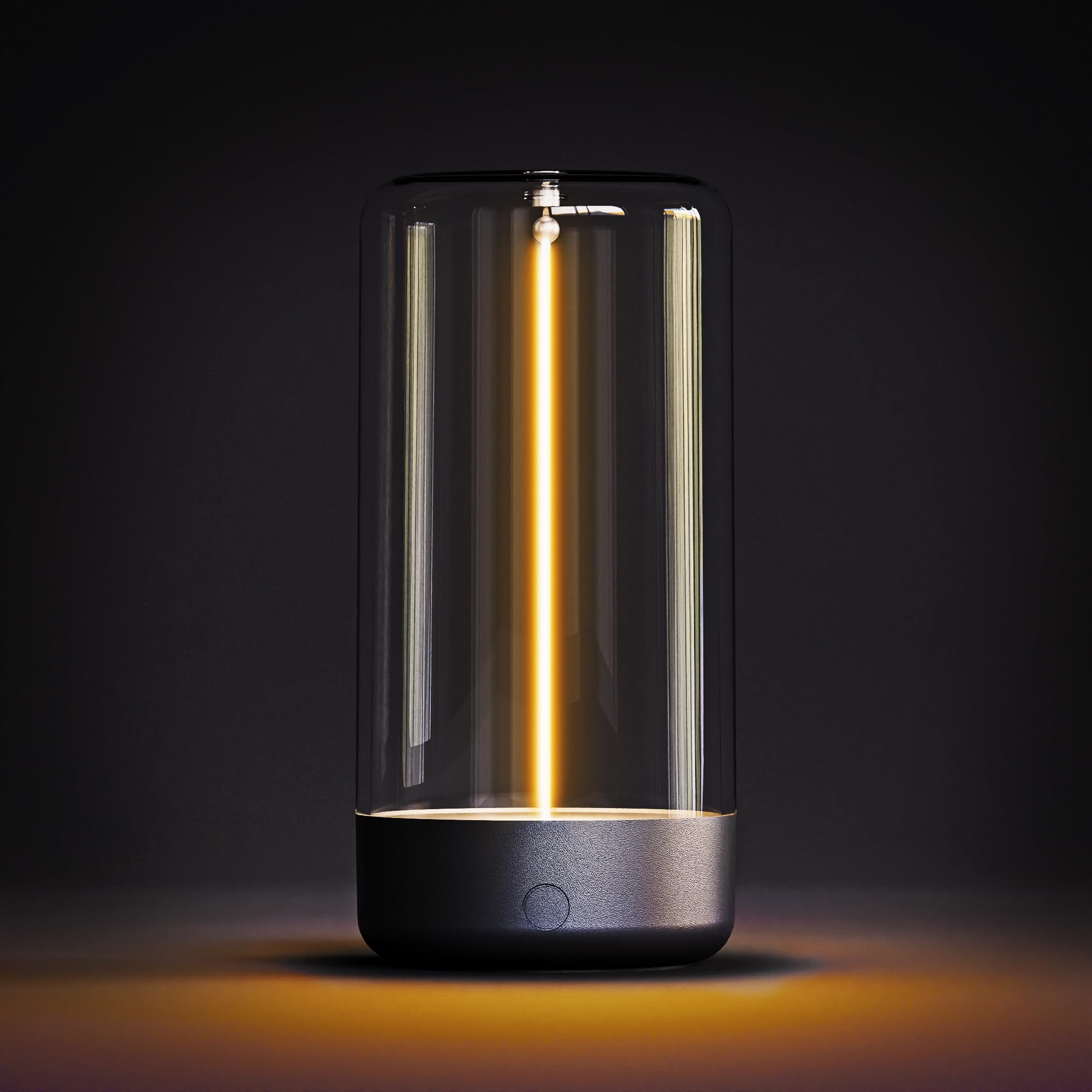 Sunco Magnetic Filament Light Rechargeable Table Lamps Minimalist Flexible LED Camping Lamp Dimmable Cordless 1W 55 LM 2700K Sof