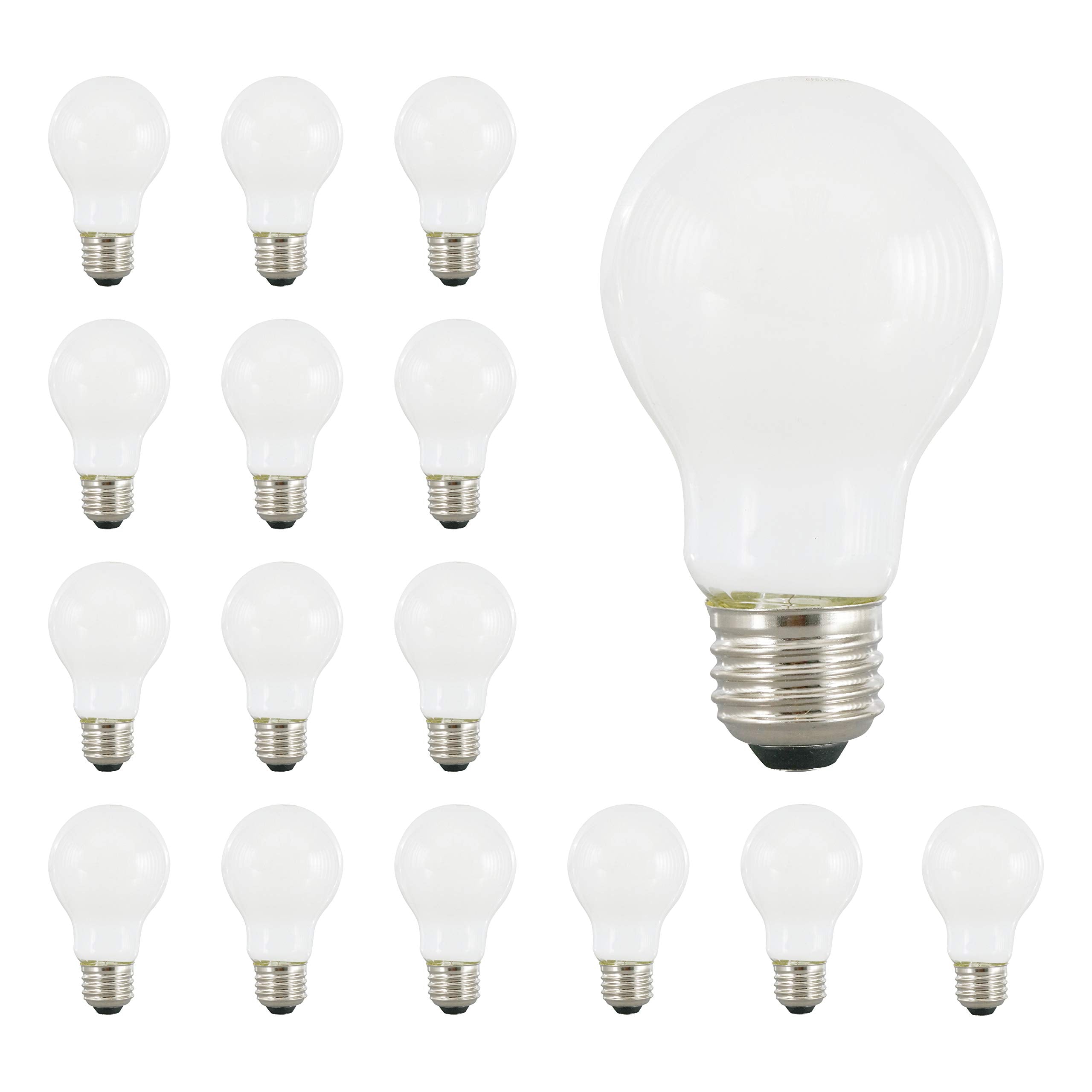 LEDVANCE SYLVANIA LED Light Bulb A19 60W Equivalent 8W 800 Lumens Dimmable Frosted 2700K Soft White 16 Count Pack of 1
