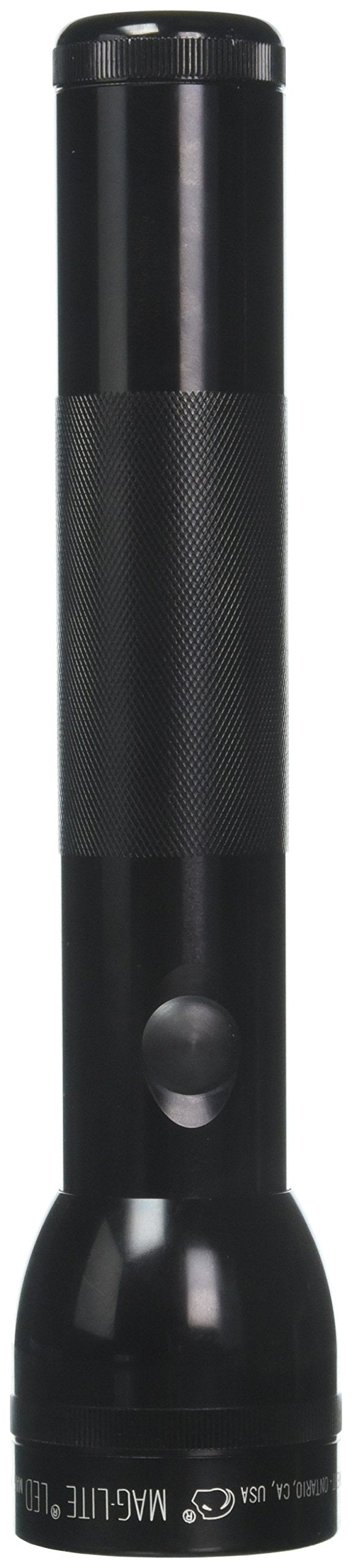 Mag-LED Flashlight, 134-Lumens, Black Aluminum