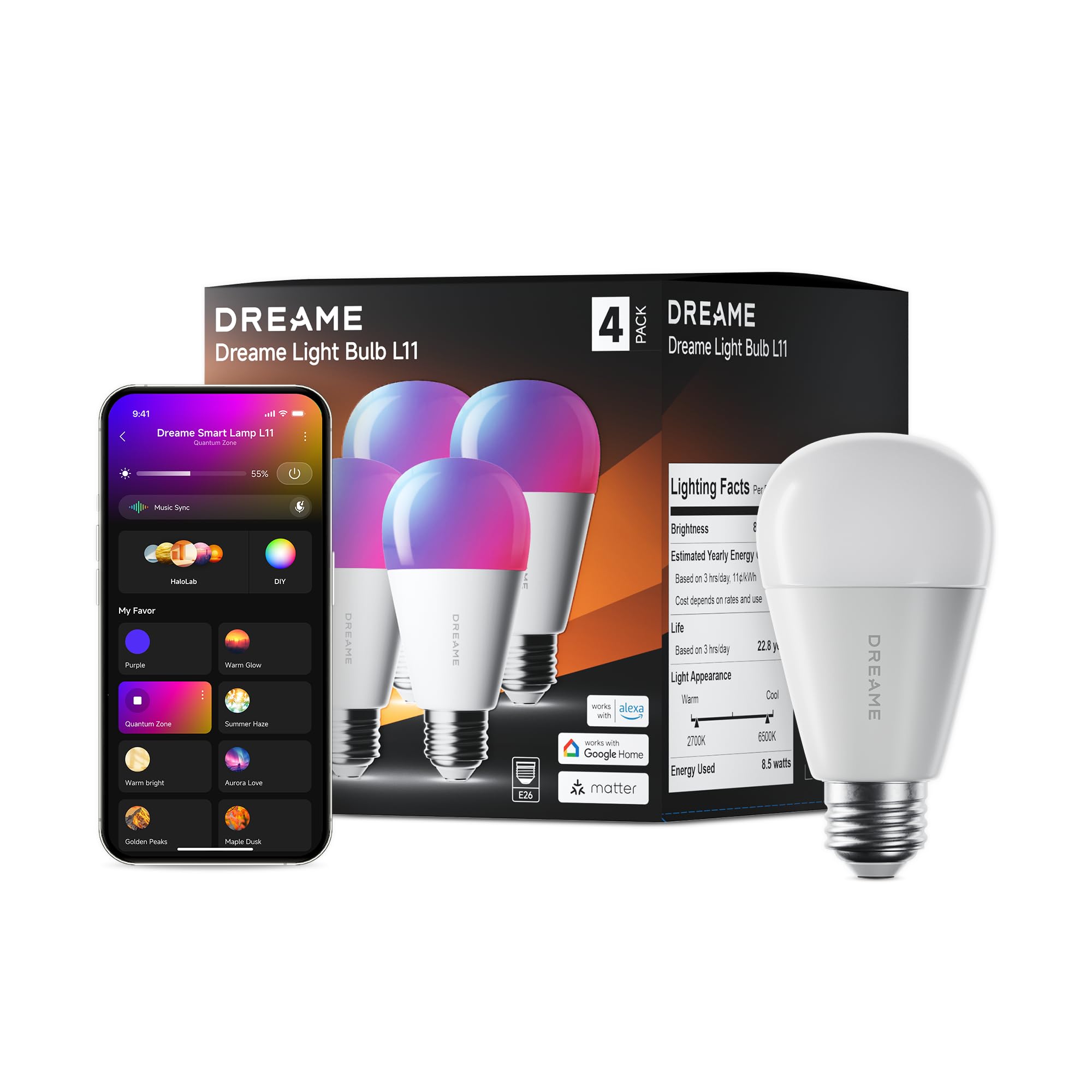 DREAME LED Light Bulb