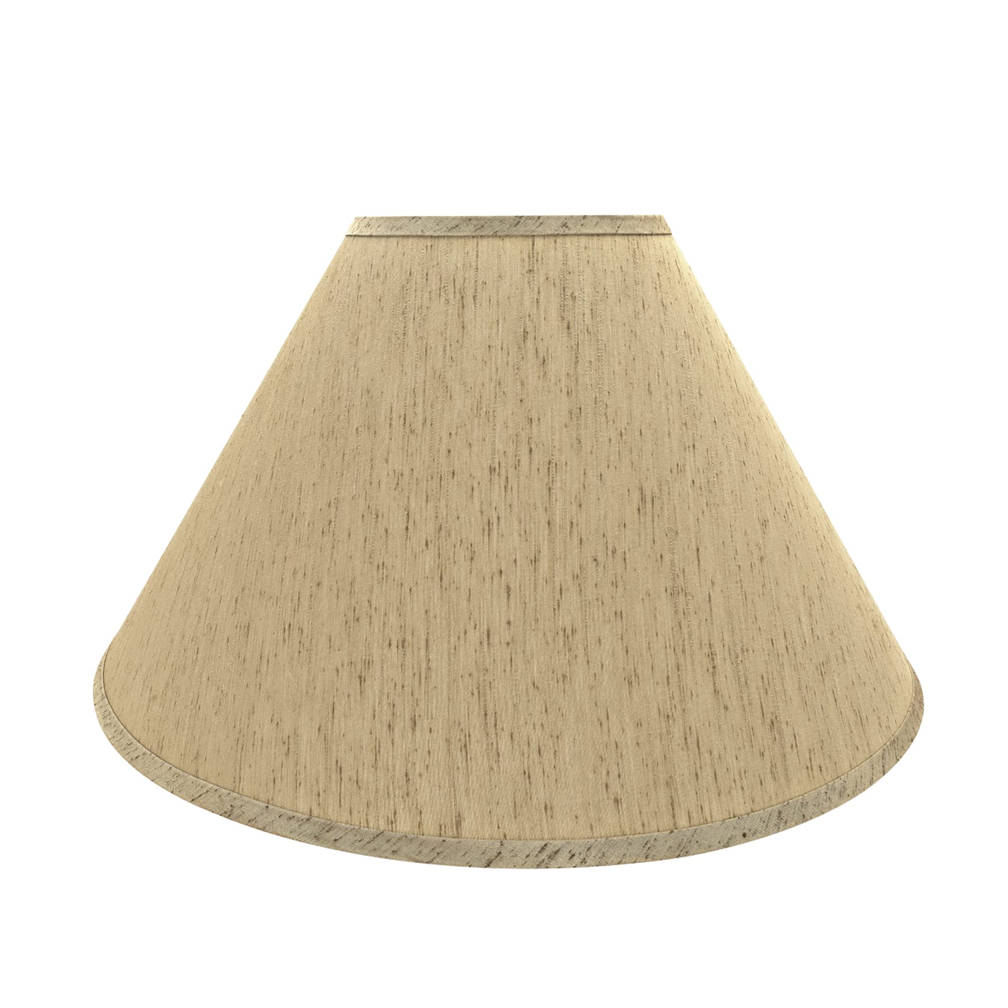 Aspen Creative 32562A Transitional Hardback Empire Shaped Spider Construction in Yellowish Brown, 20&quot; Wide (7&quot; x 20&quot; x 12-1/2&quot;)