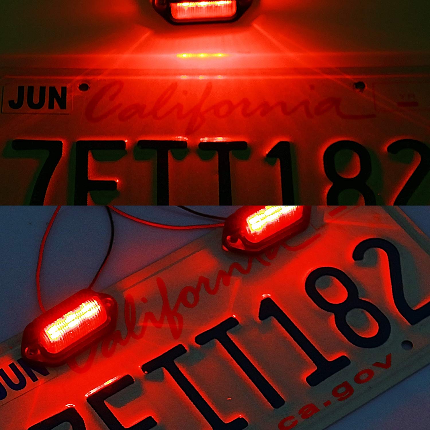Livtee Waterproof 12V License Plate Led Light, For Rv Camper Truck Suv Trailer Van, Step Courtesy Lights, Dome Cargo Lights Or U