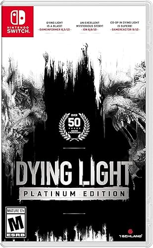 Square Enix Dying Light Platinum Edition - Nintendo Switch, Model 92574, Action RPG Game