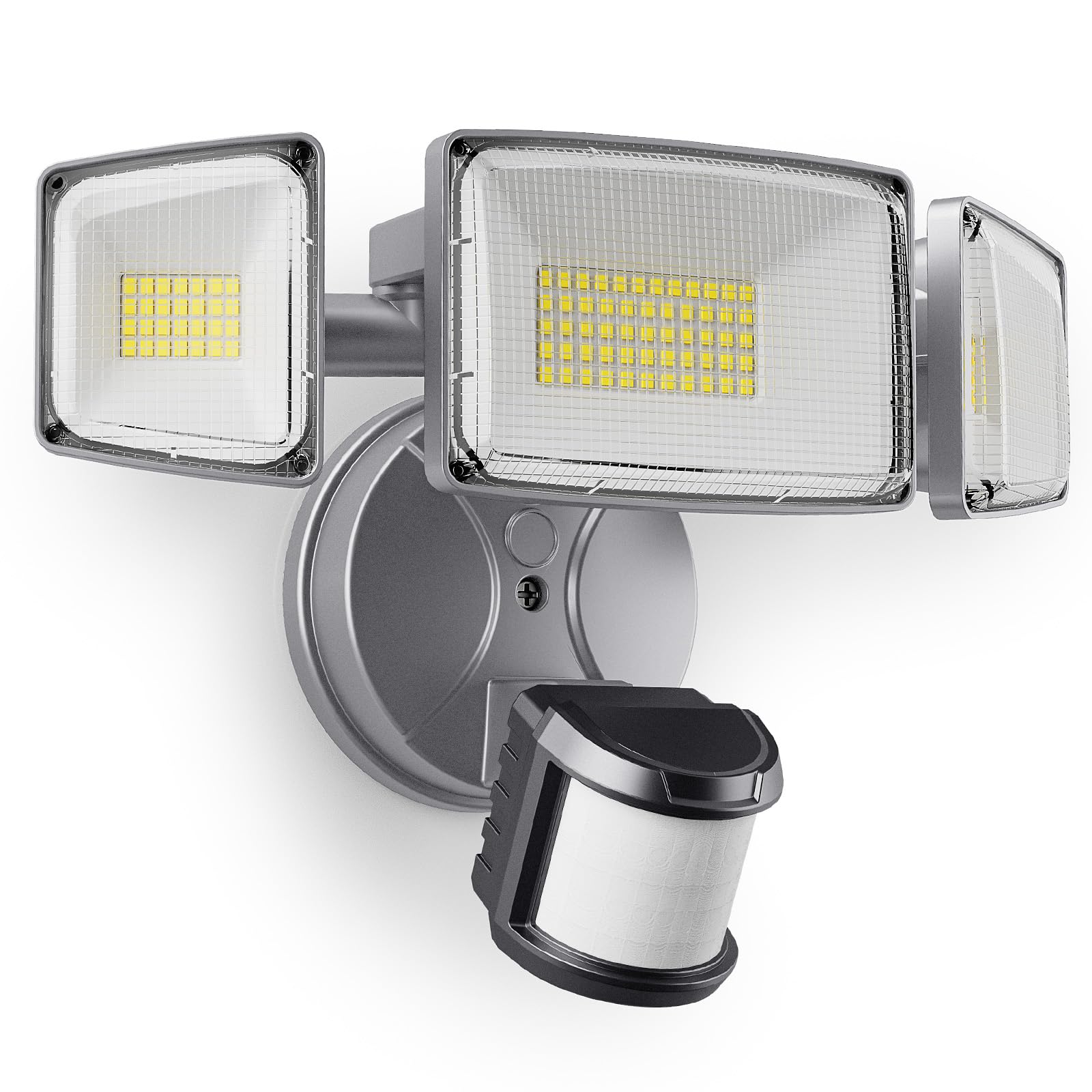Onforu 75W LED Motion Sensor Outdoor Lights, Dusk to Dawn Flood Lights Outdoor Motion Sensor, Hardwired Security Lights Floodlig