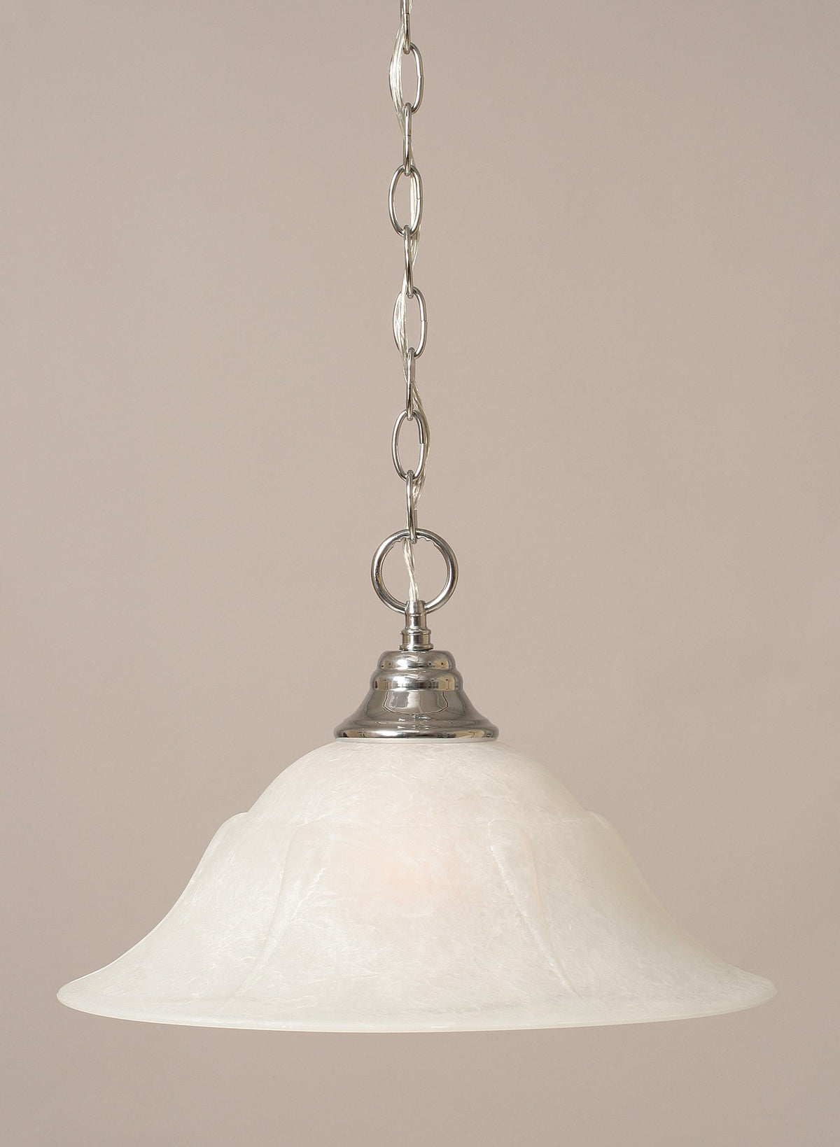 Toltec Lighting 1 Light Pendant In Chrome (10-Ch-53615)