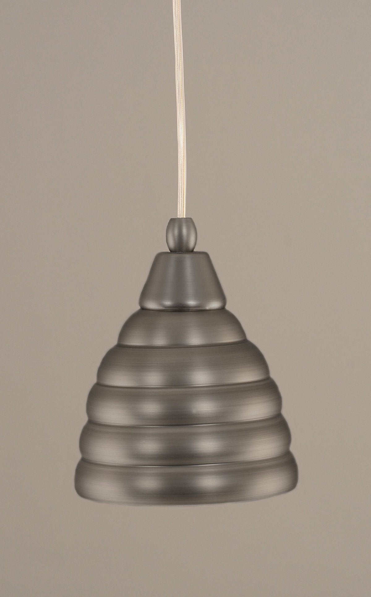 Toltec Lighting 1 Light Mini Pendant In Brushed Nickel (22-Bn-425)