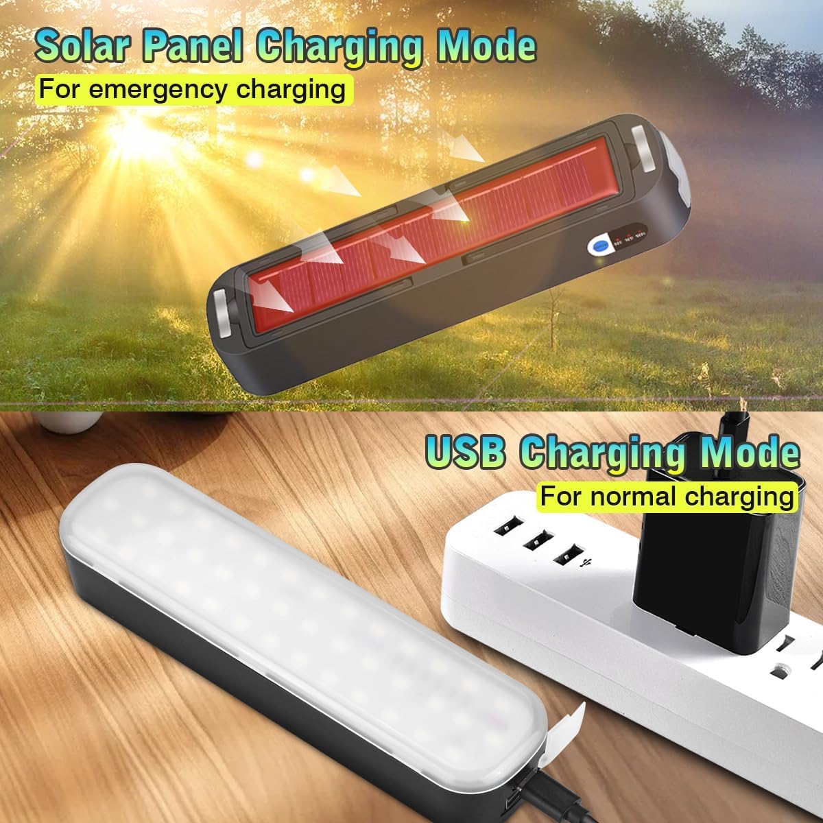 Nakcnm Camping Lantern Solar, Led Camping Lanterns Rechargeable 5 Modes, Camping Light With Magnet And Hook 5000Mah, Portable Waterproof Camp Light For Camping Hurricane Emergency Power Outage-Black