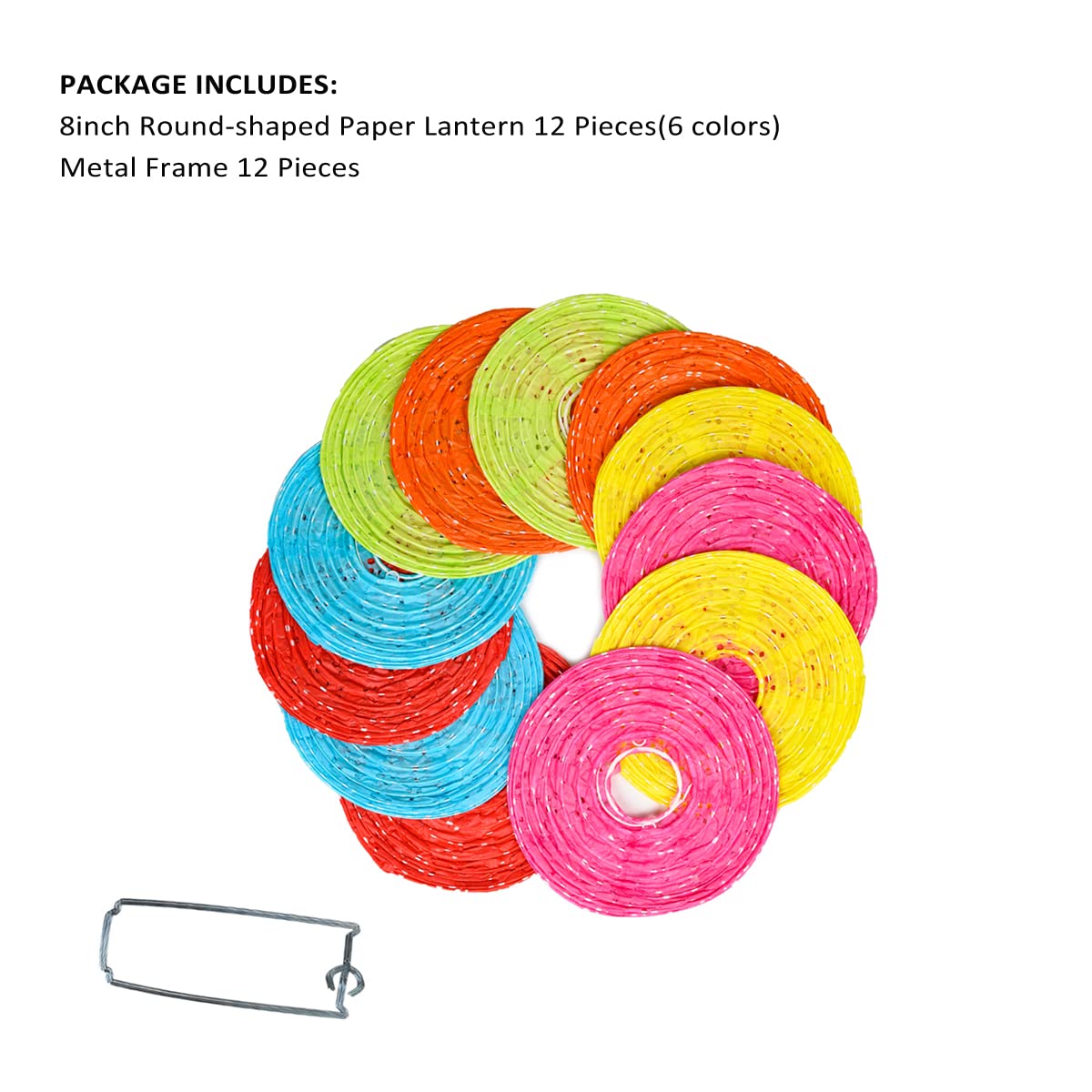 12Pcs Hollow Paper Lanterns Chinese Japanese Hanging Decorative Paper Lanterns For Birthday Halloween Wedding Baby Shower Home Decor Party Decoration (Round (Without Led, Tassel And Stick))