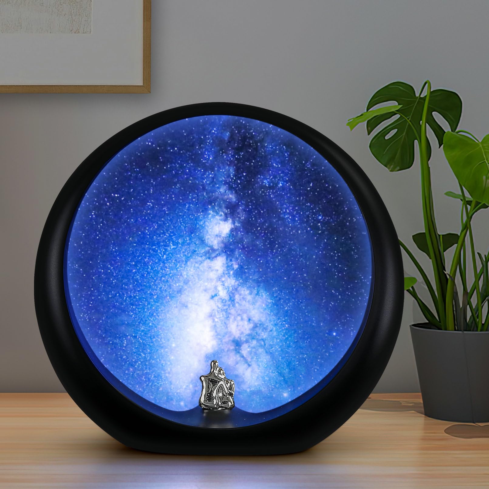 mamre Galaxy Lamp Special Dimmable Night Light Gift Idea for Wedding Anniversary Valentine? Day Birthday Christmas