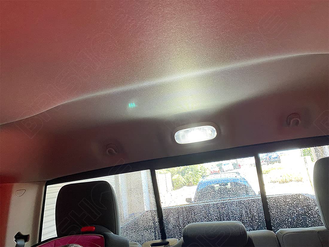 Brishine White Interior Led Lights Kit For Dodge Ram 2009 2010 2011 2012 2013 2014 2015 2016 2017 2018 Super Bright 6000K Led Interior Light Bulbs Package + License Plate Lights And Install Tool