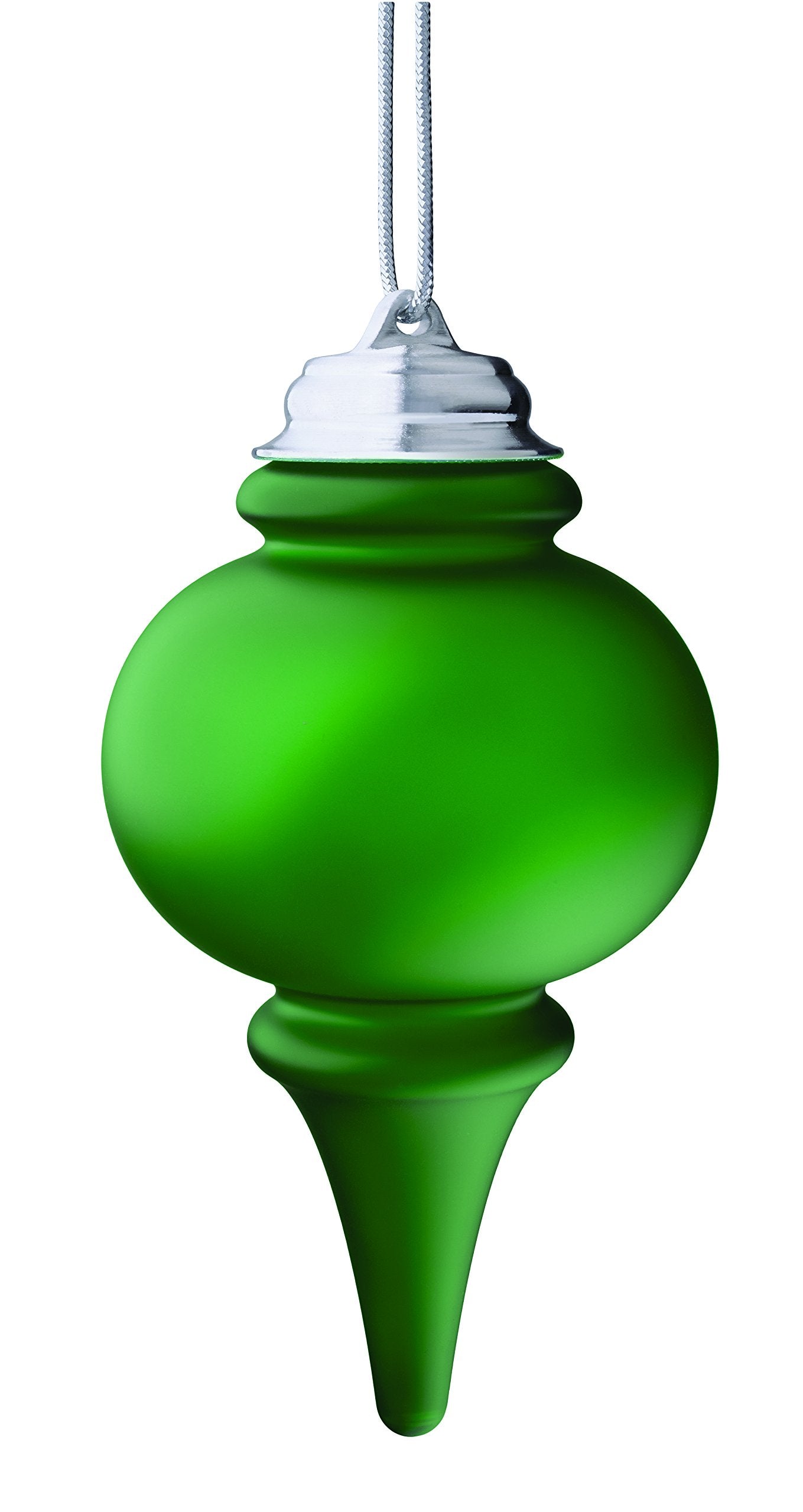 Xodus Innovations WP660 Battery Powered Hanging Decorative Outdoor Pulsing 8 Finial Light with Sensor Turns-On at Dark, Green