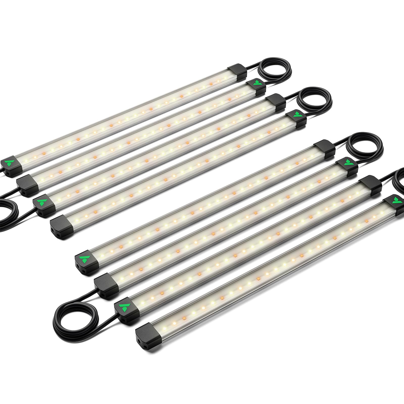Vivosun Lumaray Led Grow Light Bars 16 (8-Bar)  Full Spectrum Side Lighting With 60% Red Light Up To 25% Yields For Grow Tents  Greenhouses  Magnet Reliability Upgraded  Sgs Compatible