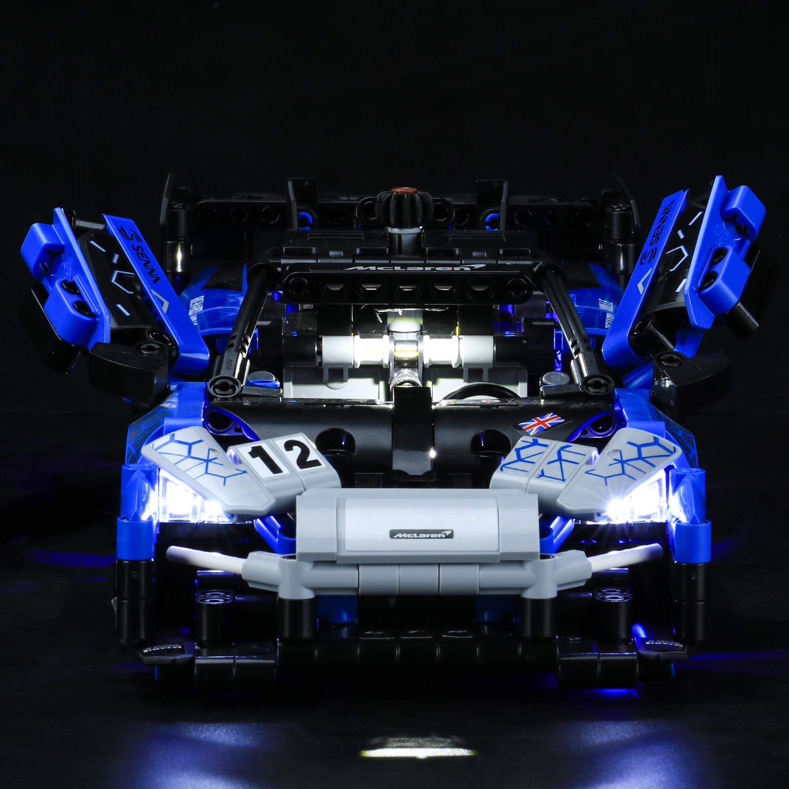 Lightailing Light Set for (Technic McLaren Senna GTR) Building Blocks Model - Led Light kit Compatible with Lego 42123(NOT Inclu