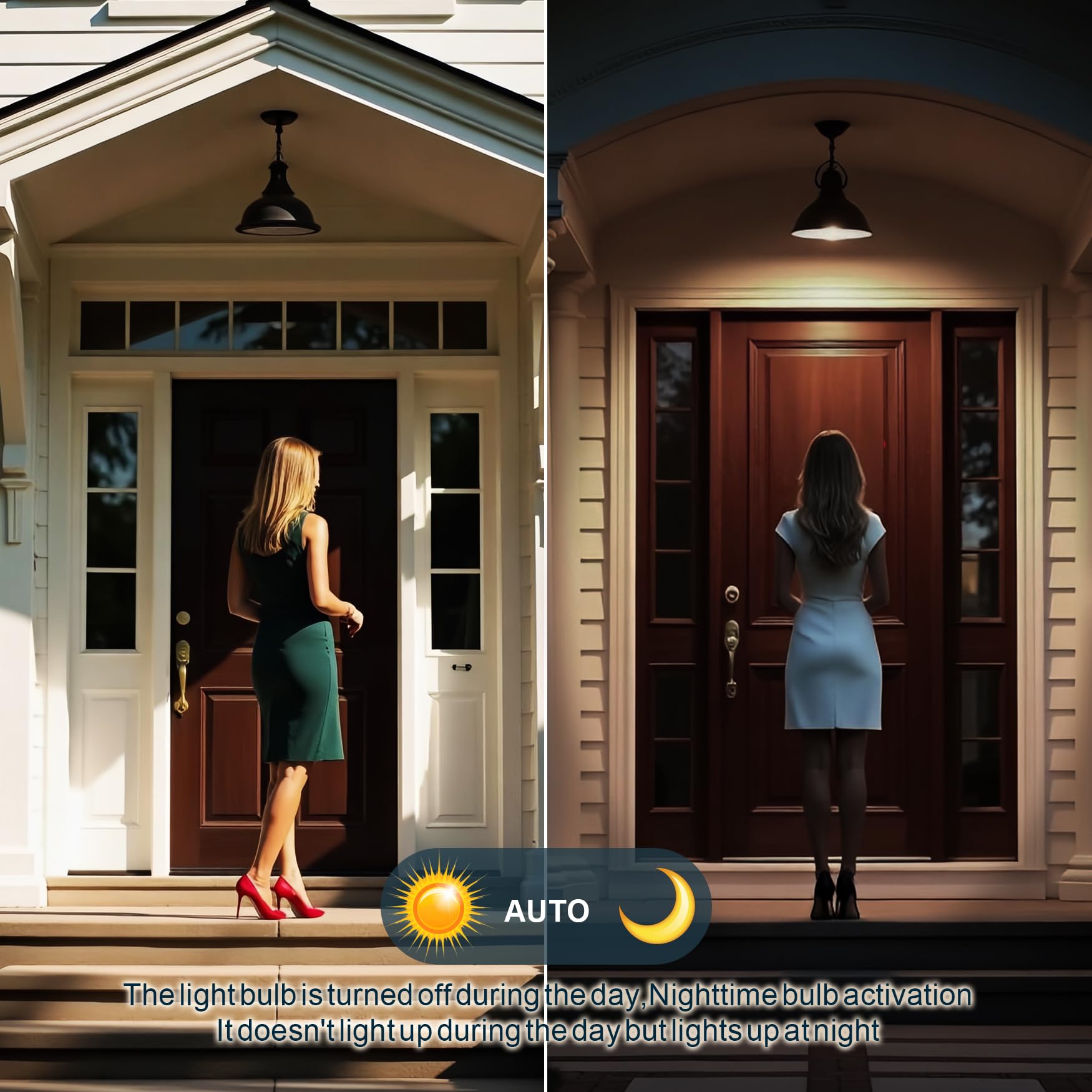 7117 Motion Sensor Light Bulbs  13W (100Watt Equivalent)  Motion Activated Dusk To Dawn Security Led Bulb  A19 E26 5500K Daylight  For Indoor And Outdoor Lighting  3Pack (5500K)