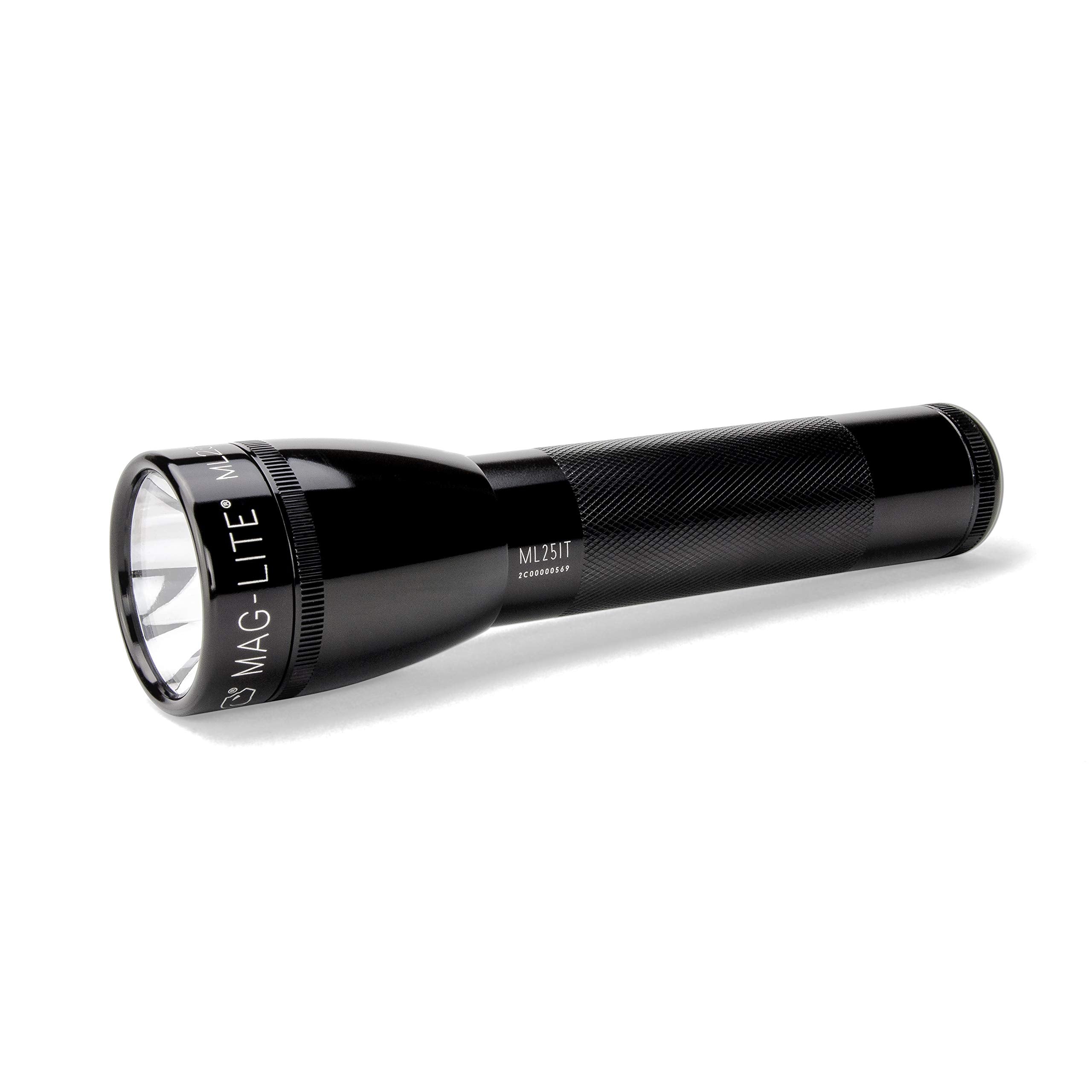 Maglite ML25IT Incandescent 2-Cell C Flashlight, Red