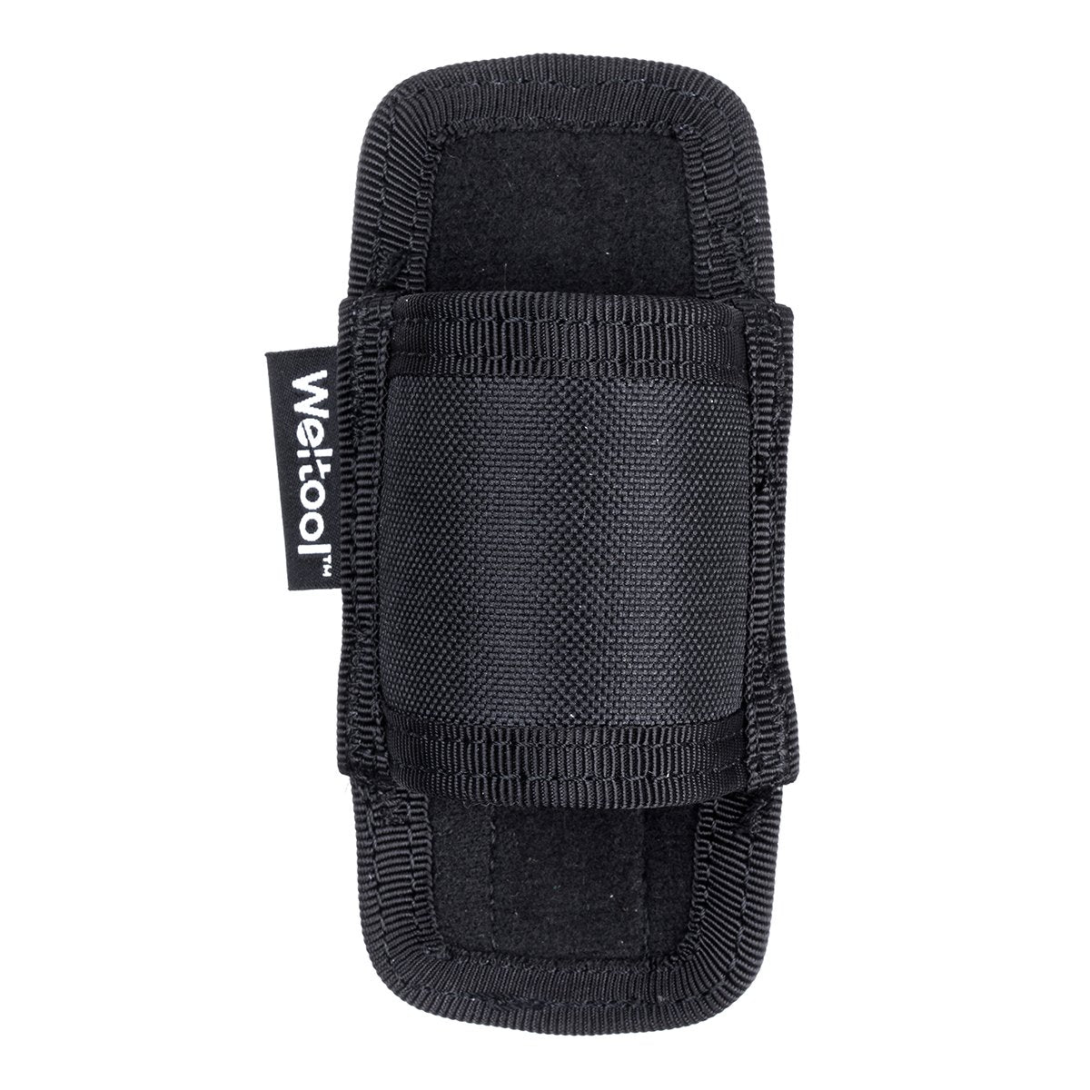 Weltool Open Top Flashlight Holster for MAGLITE & Streamlight, Nylon, FH3, 1.15-1.25in Dia, Black