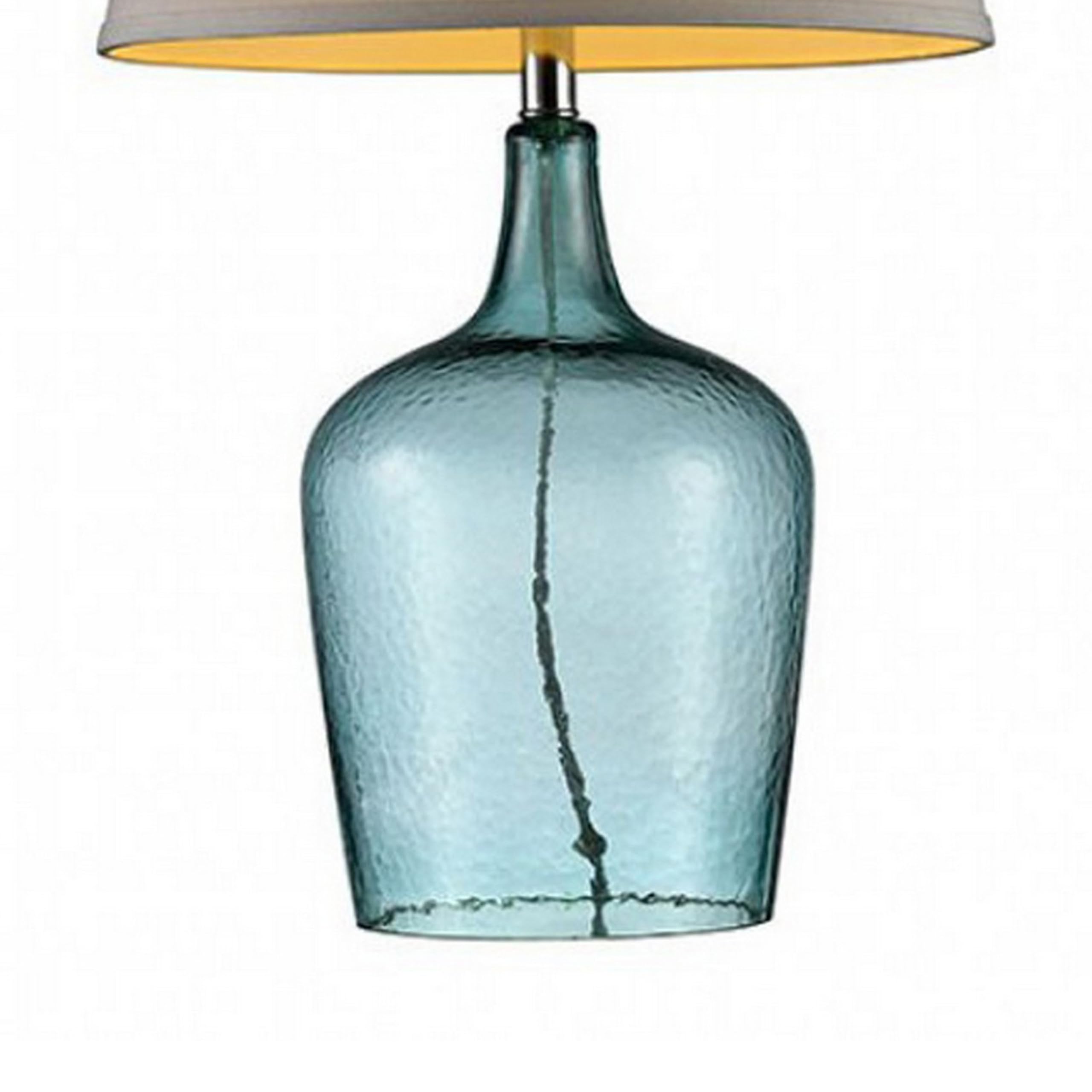Benzara, Blue Bm131783 Contemporary Table Lamp