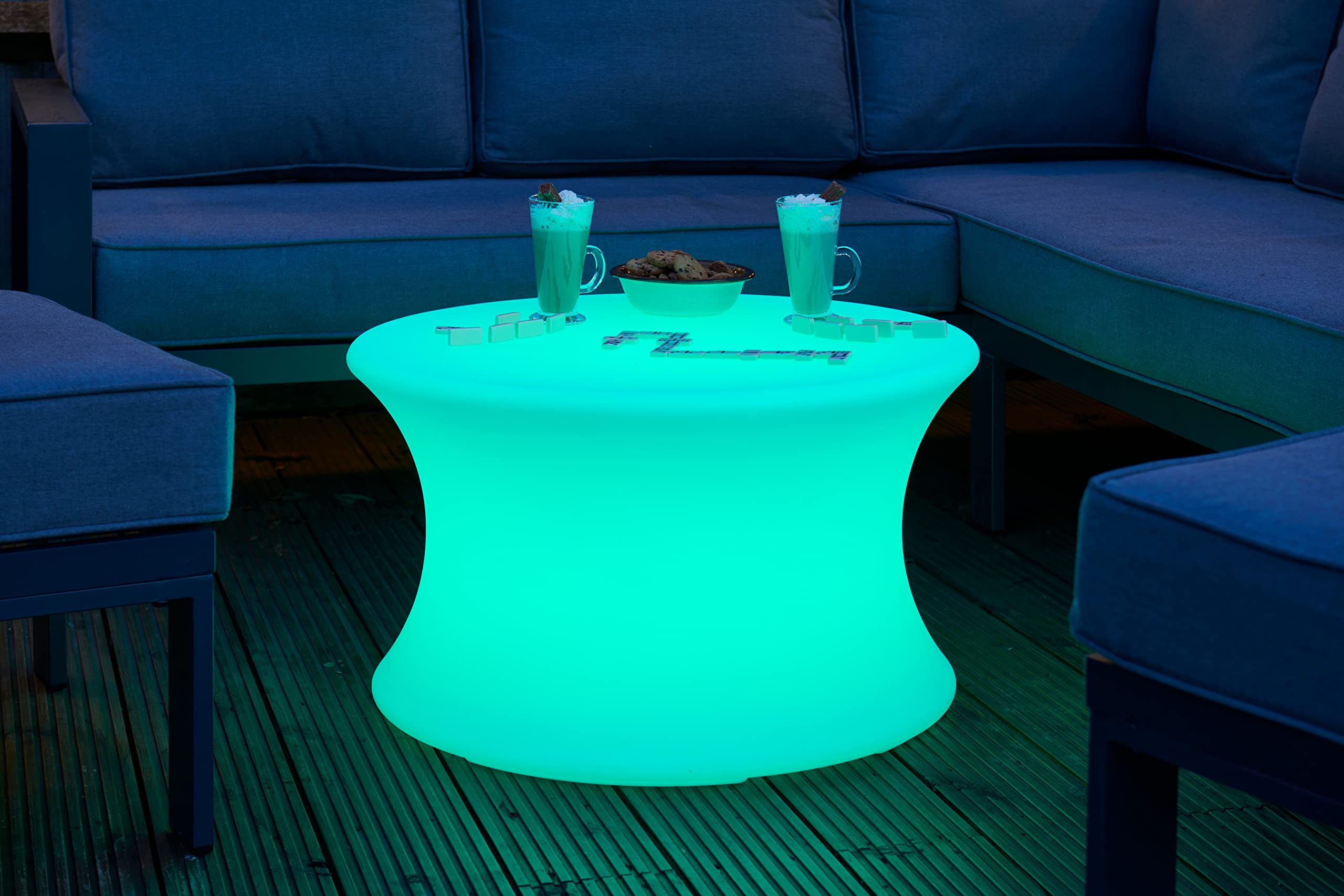 Tickit Sensory Mood Light Table - Multicolor Decorative Light Box For Kids' Play & Learning