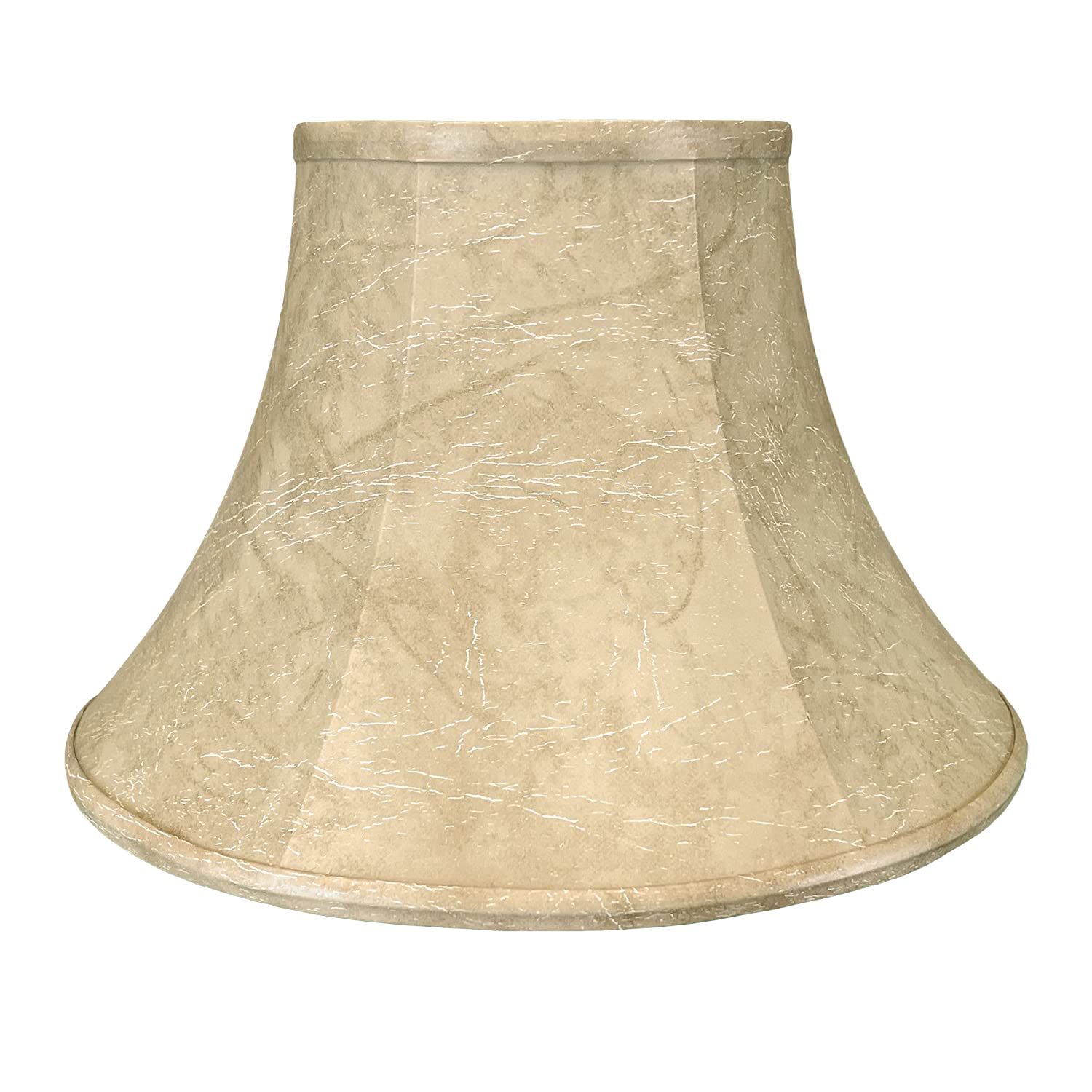 Royal Designs Shallow Bell Basic Lamp Shade, Mouton, 9 X 18 X 12
